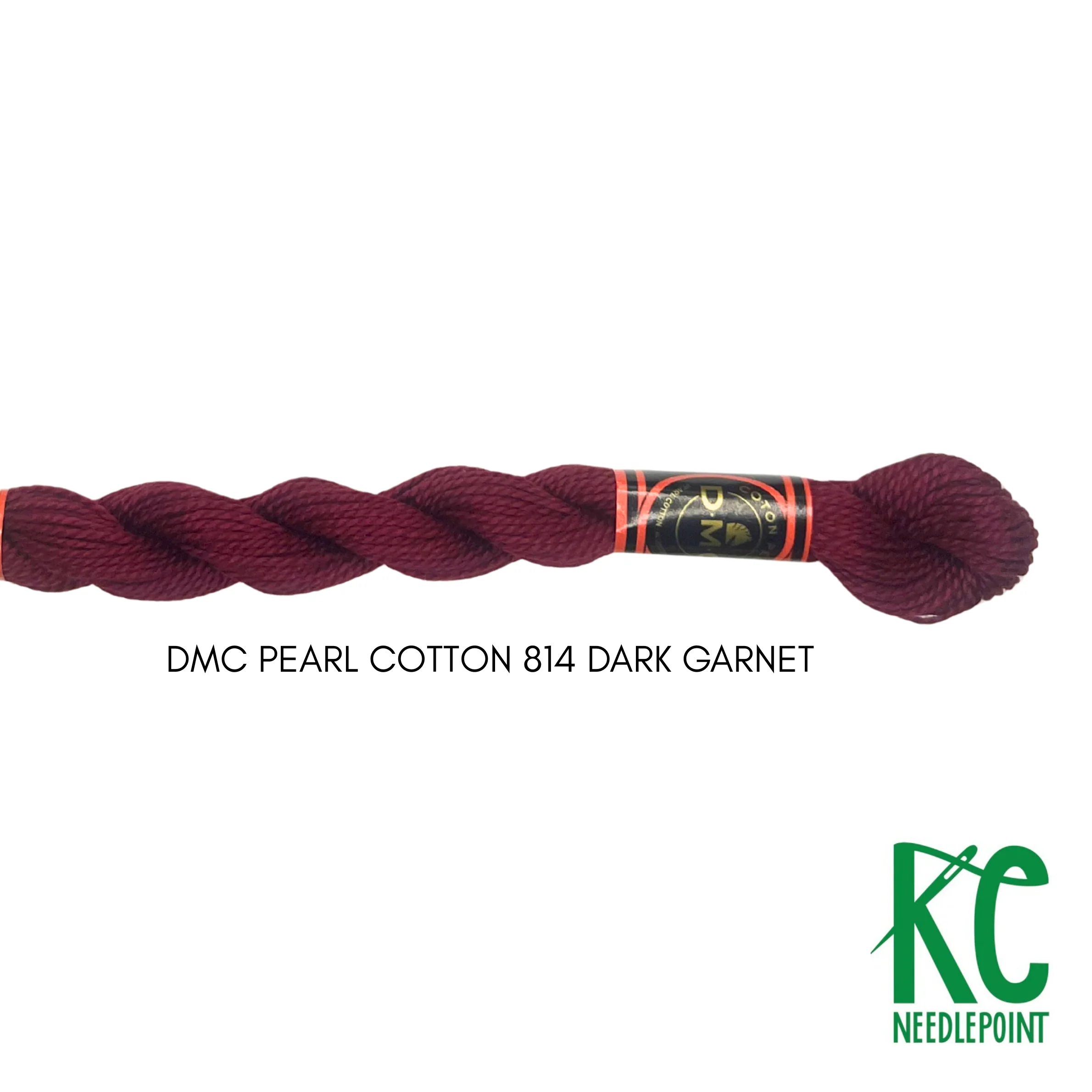 DMC 3 Pearl Cotton 814 Dark Garnet