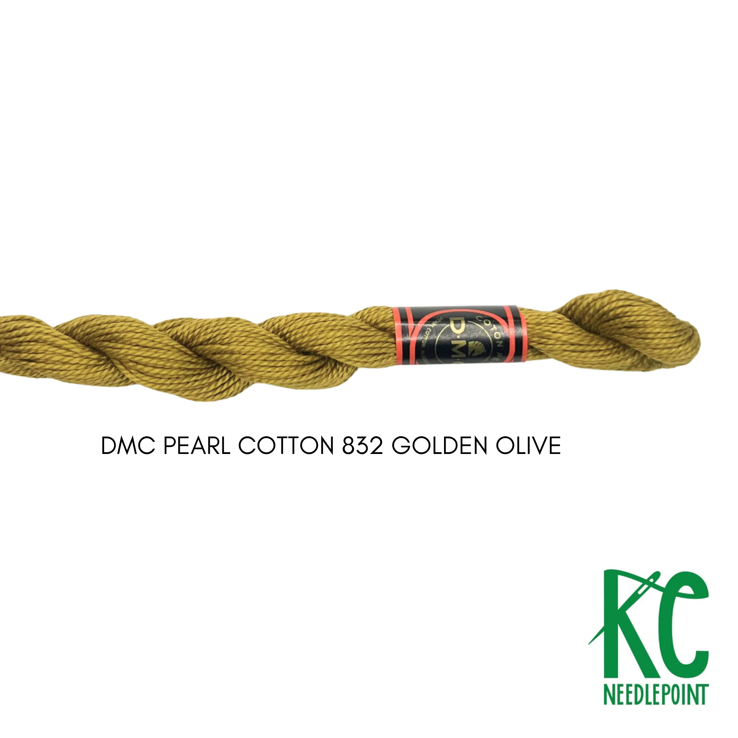 DMC 3 Pearl Cotton 832 Golden Olive