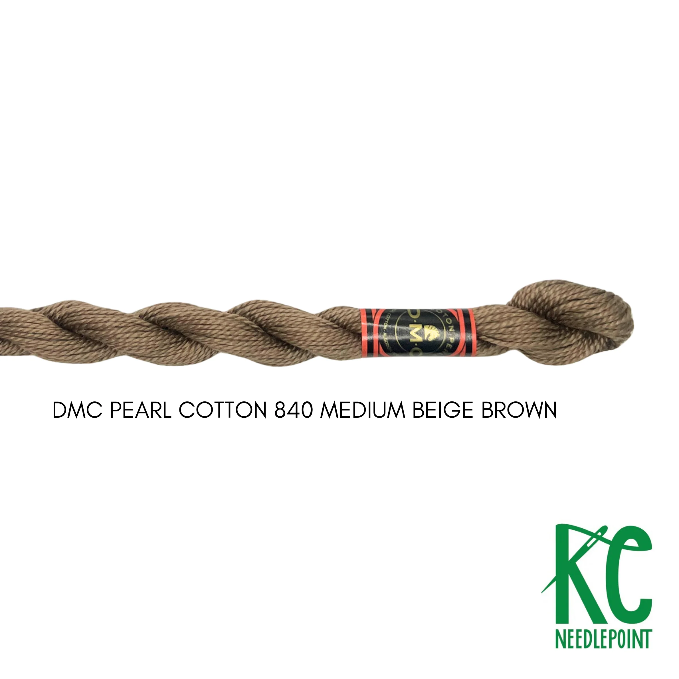 DMC 3 Pearl Cotton 840 Medium Beige Brown
