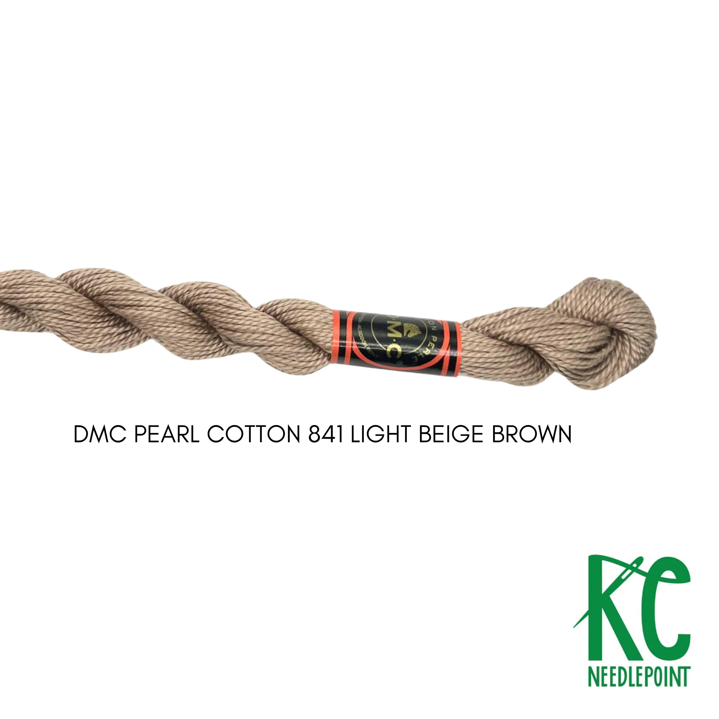 DMC 3 Pearl Cotton 841 Light Beige Brown