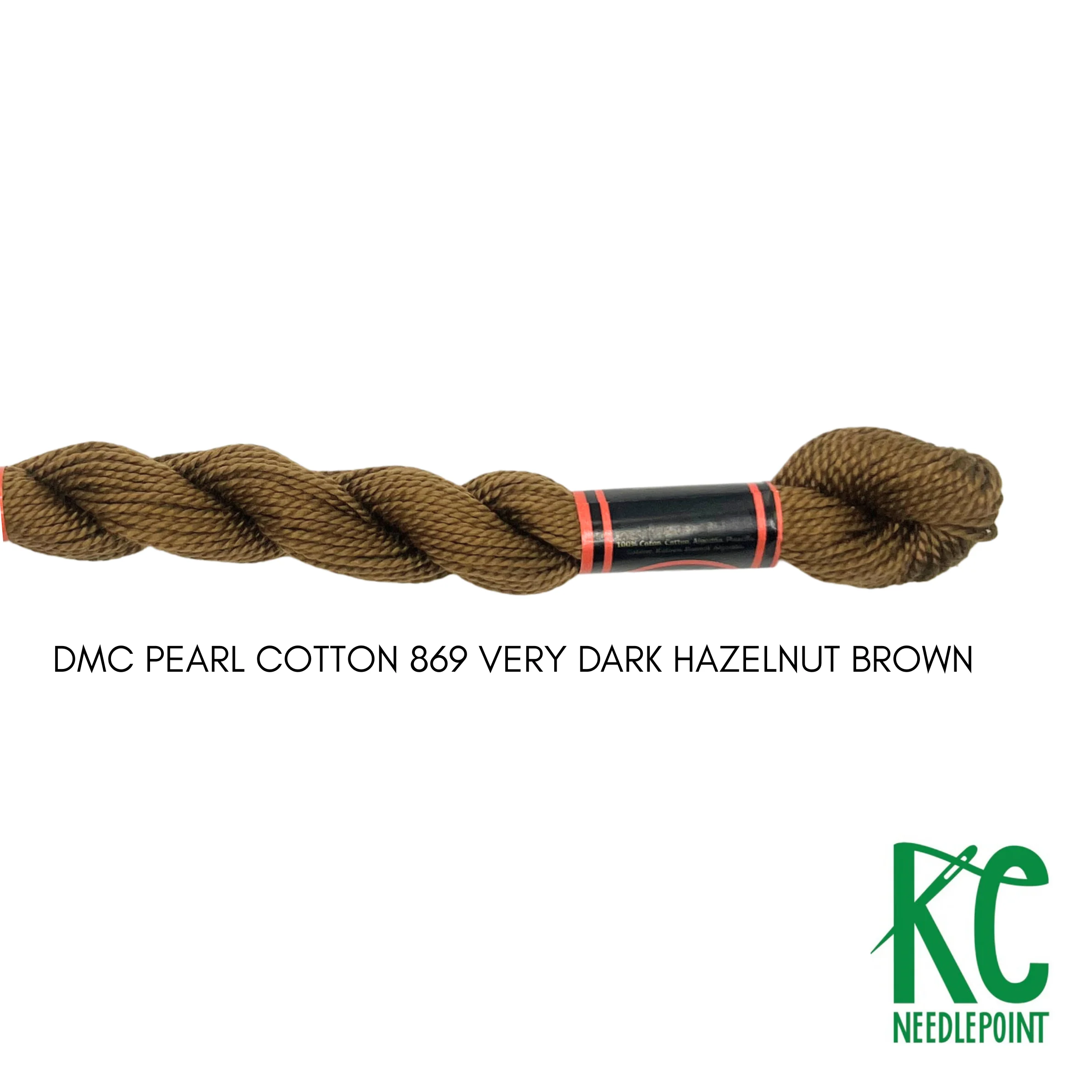 DMC 3 Pearl Cotton 869 Very Dark Hazelnut Brown