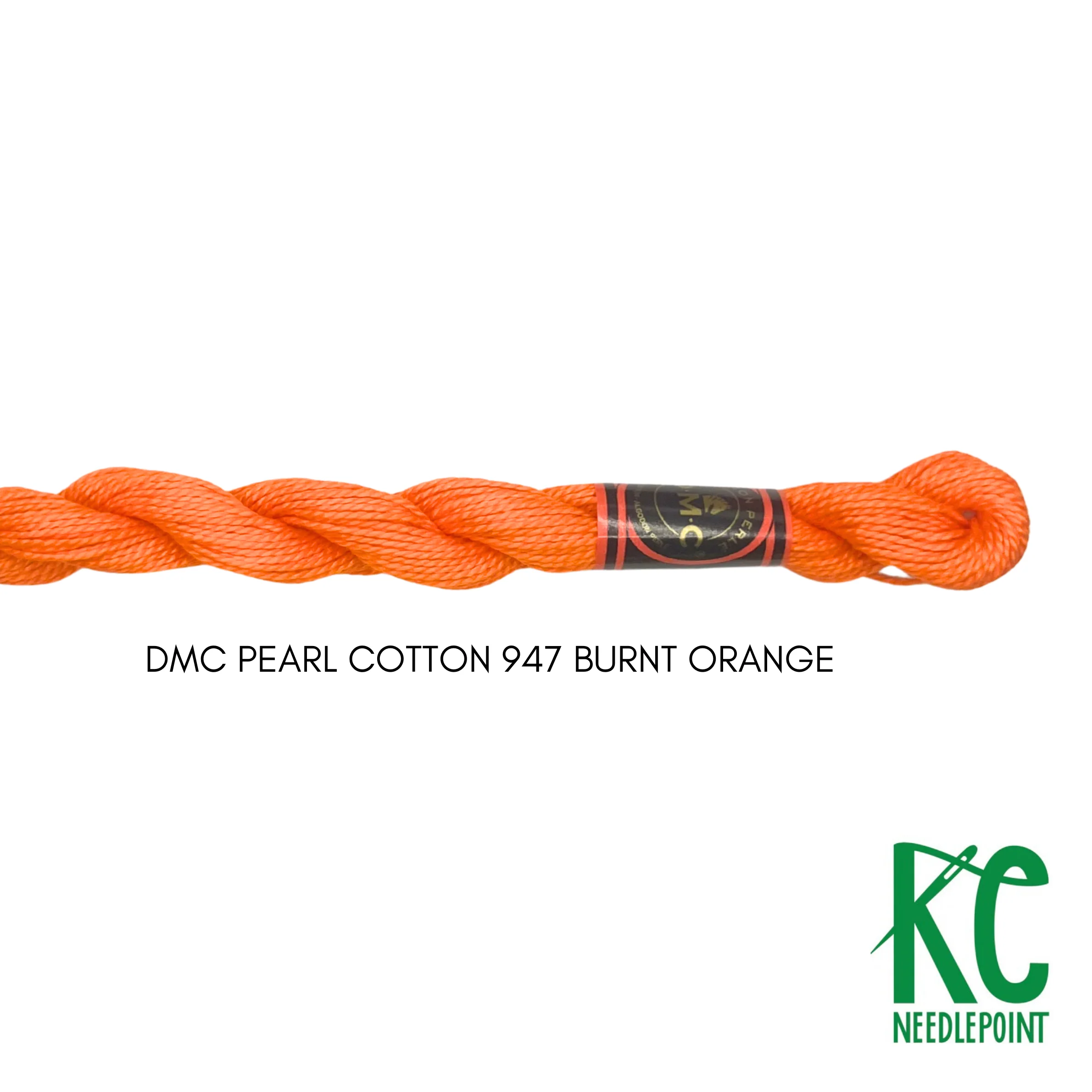 DMC 3 Pearl Cotton 947 Burnt Orange