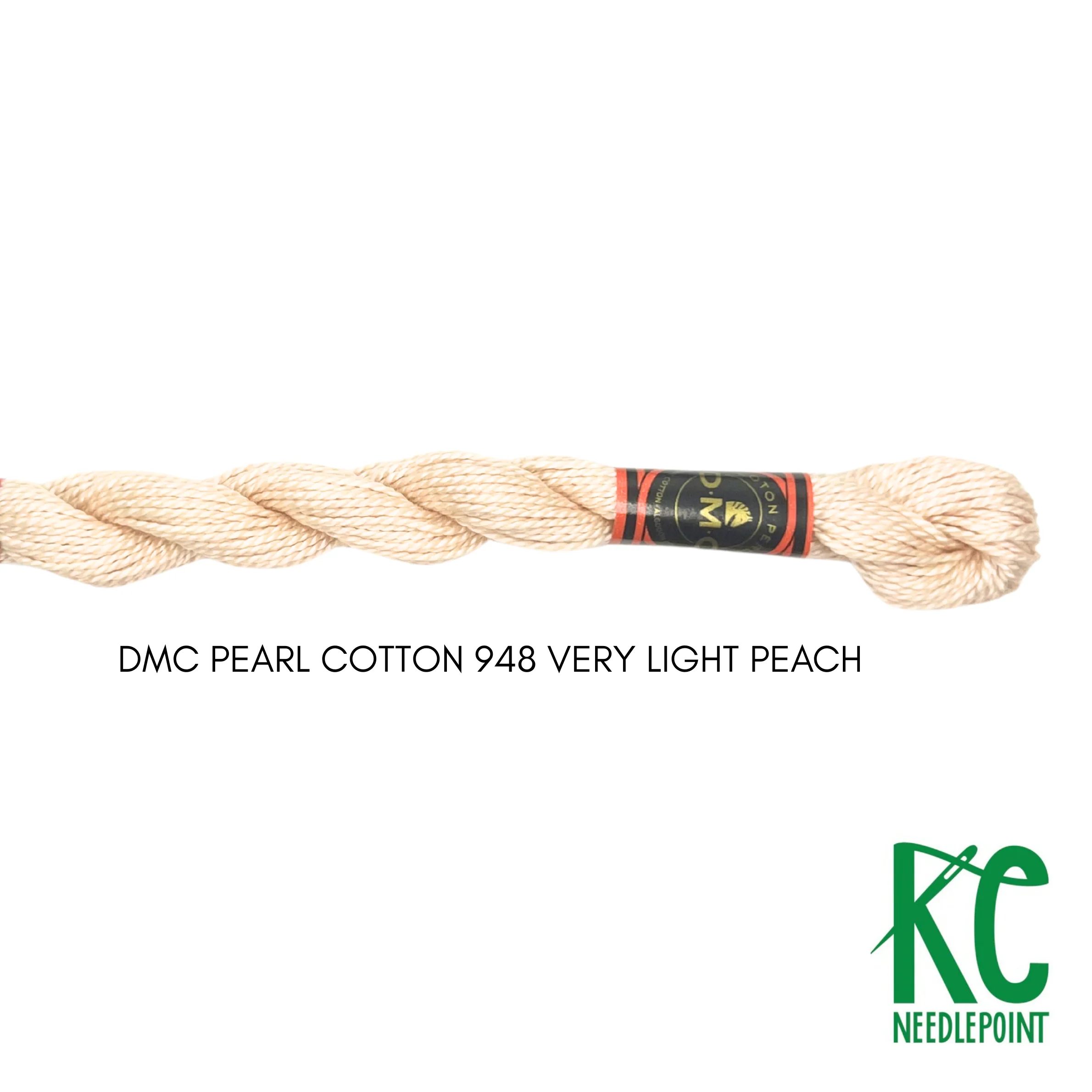 DMC 3 Pearl Cotton 948 Very Light Peach