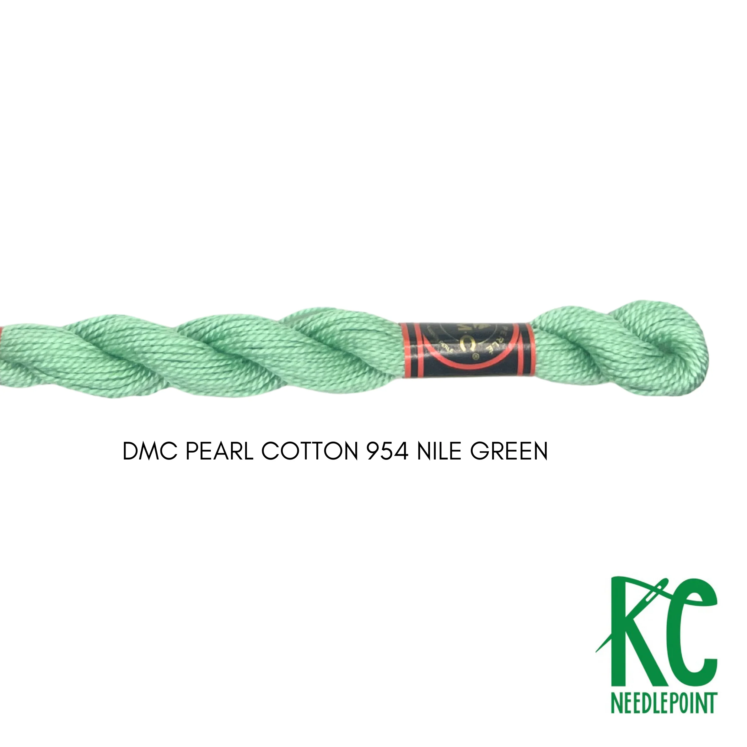 DMC 3 Pearl Cotton 954 Nile Green