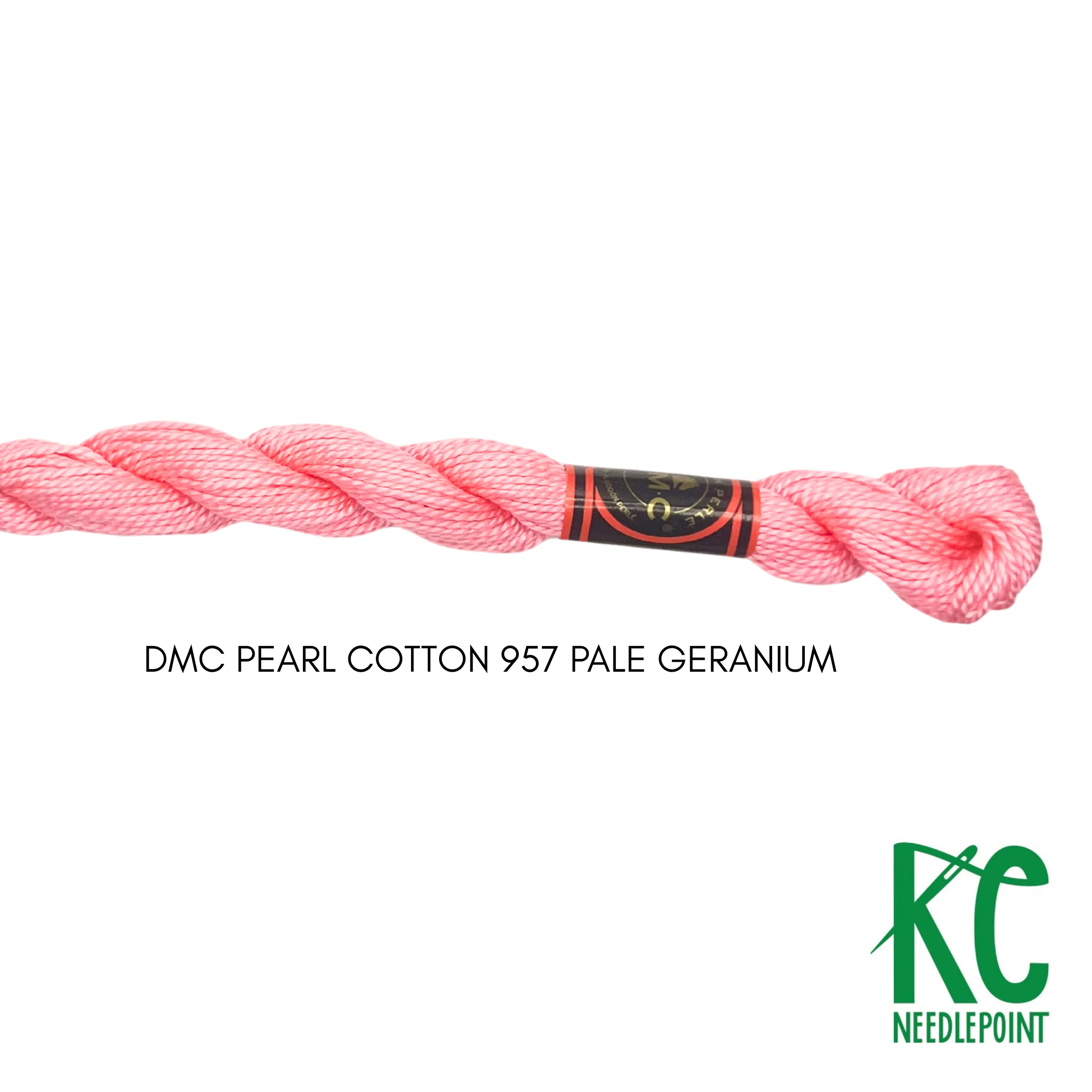 DMC 3 Pearl Cotton 957 Pale Geranium