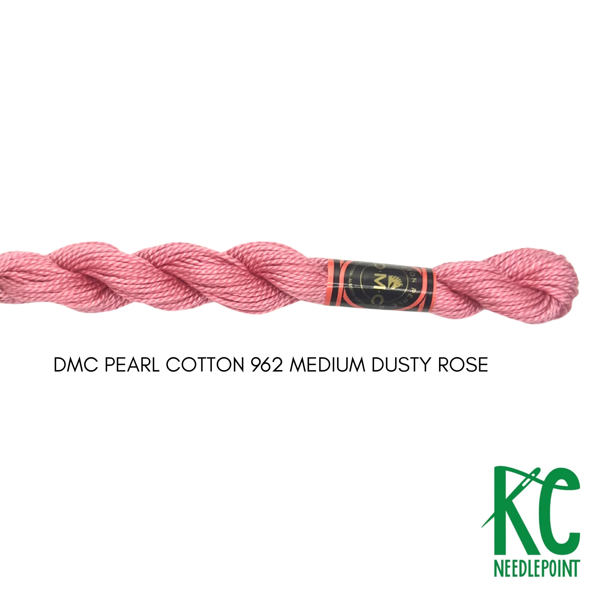 DMC 3 Pearl Cotton 962 Medium Dusty Rose