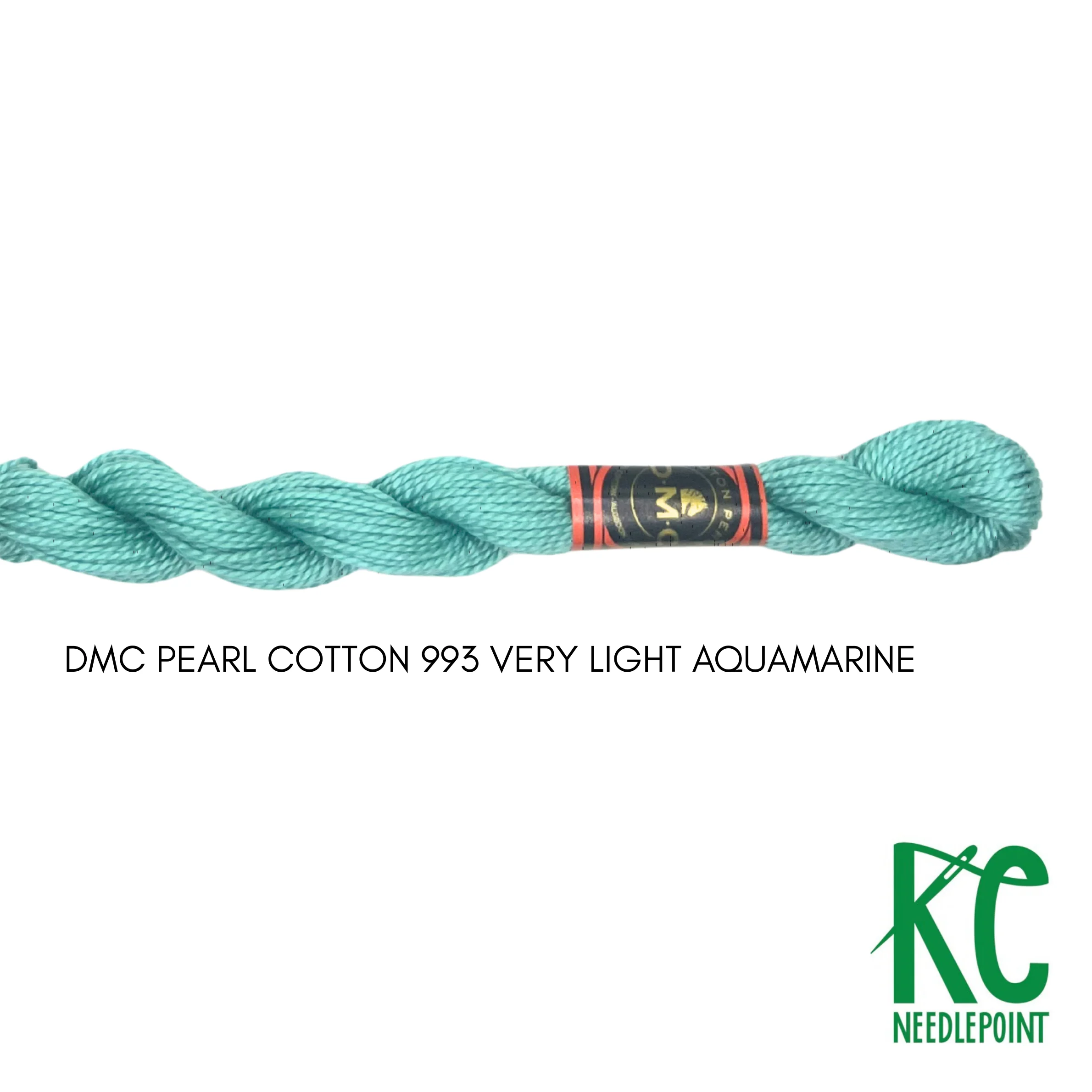 DMC 3 Pearl Cotton 993 Very Light Aquamarine