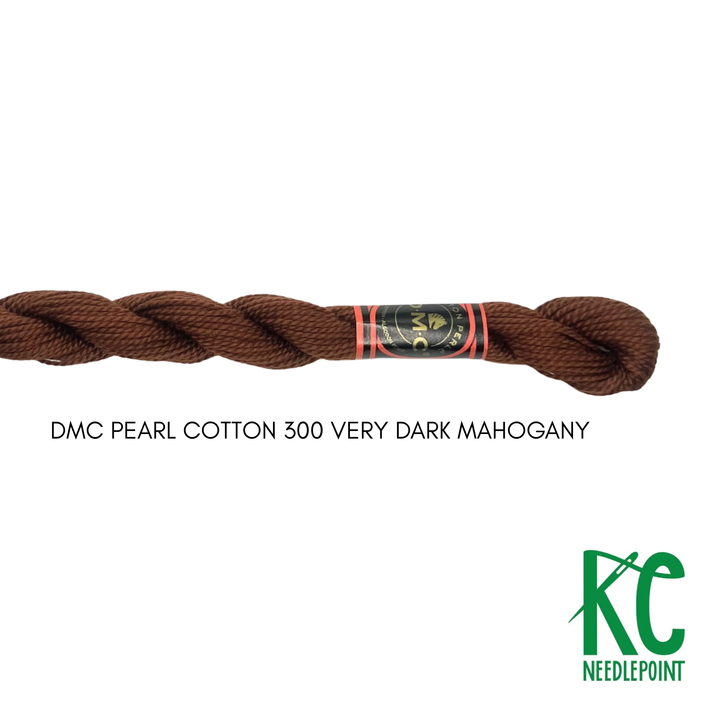 DMC 5 Pearl Cotton 300 Very Dark Mahogany