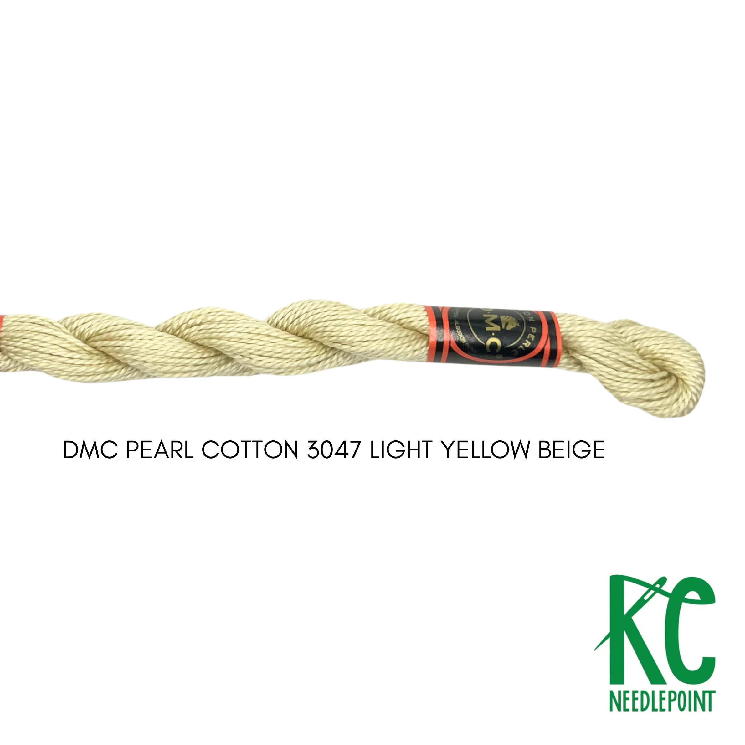 DMC 5 Pearl Cotton 3047 Light Yellow Beige