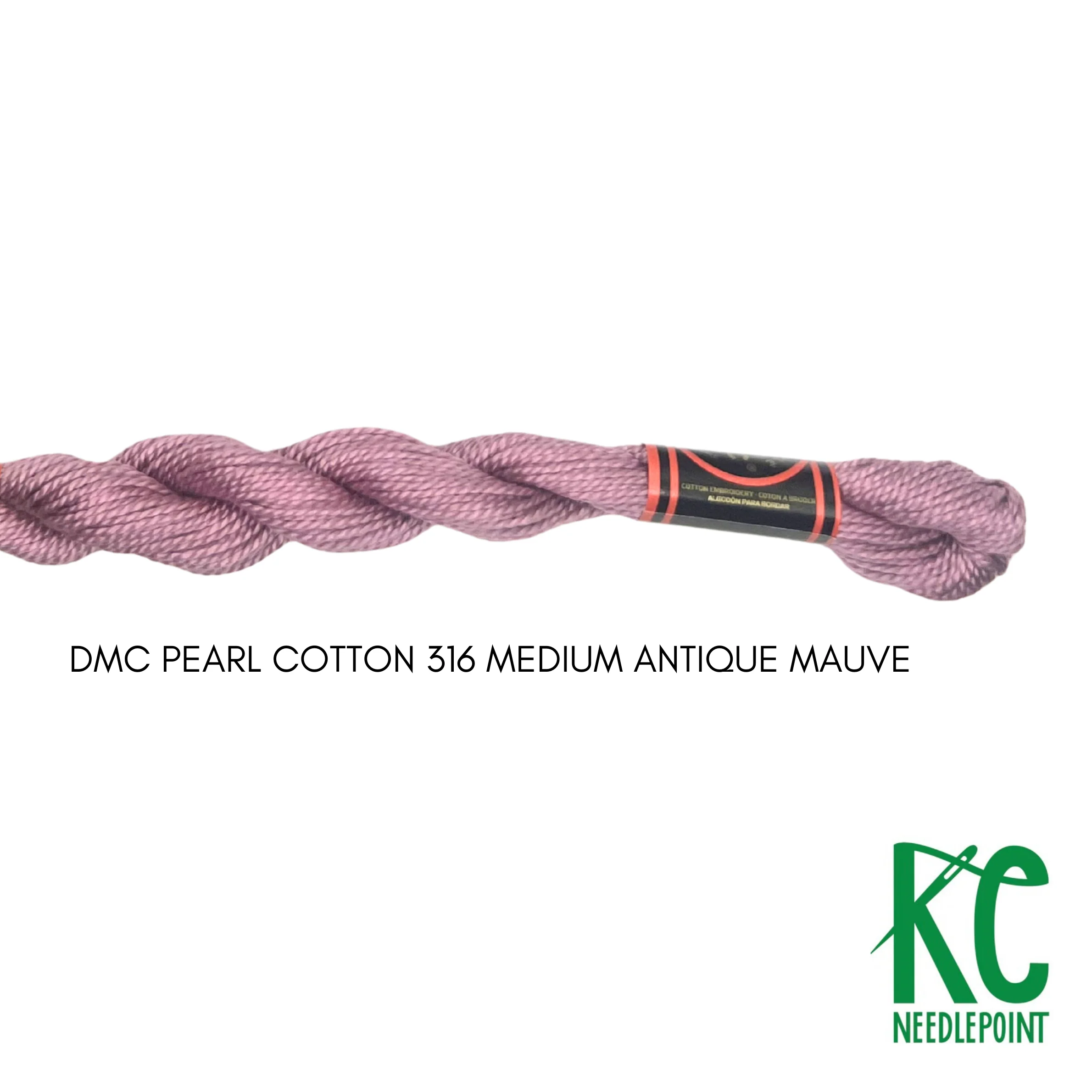 DMC 5 Pearl Cotton 316 Medium Antique Mauve