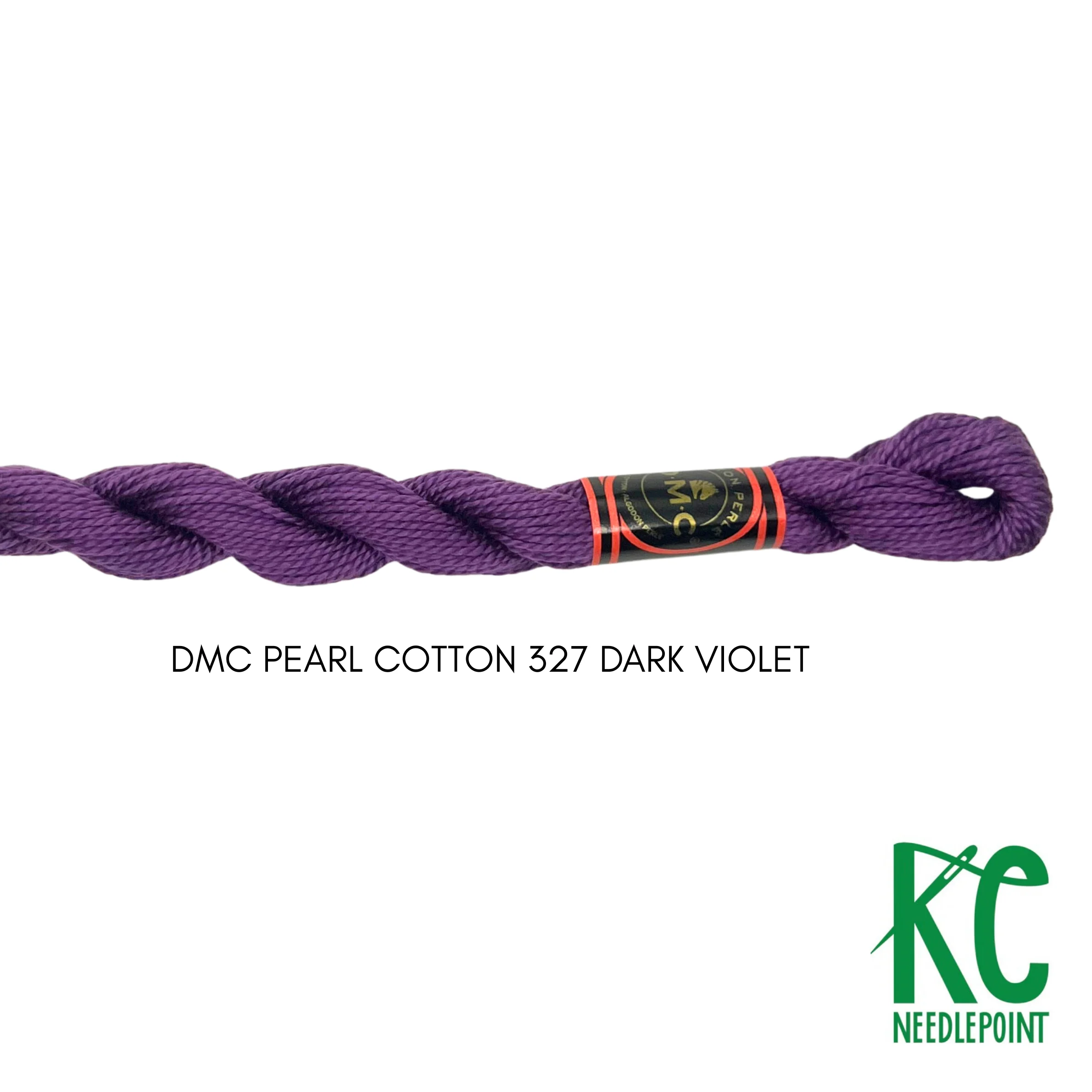 DMC 5 Pearl Cotton 327 Dark Violet