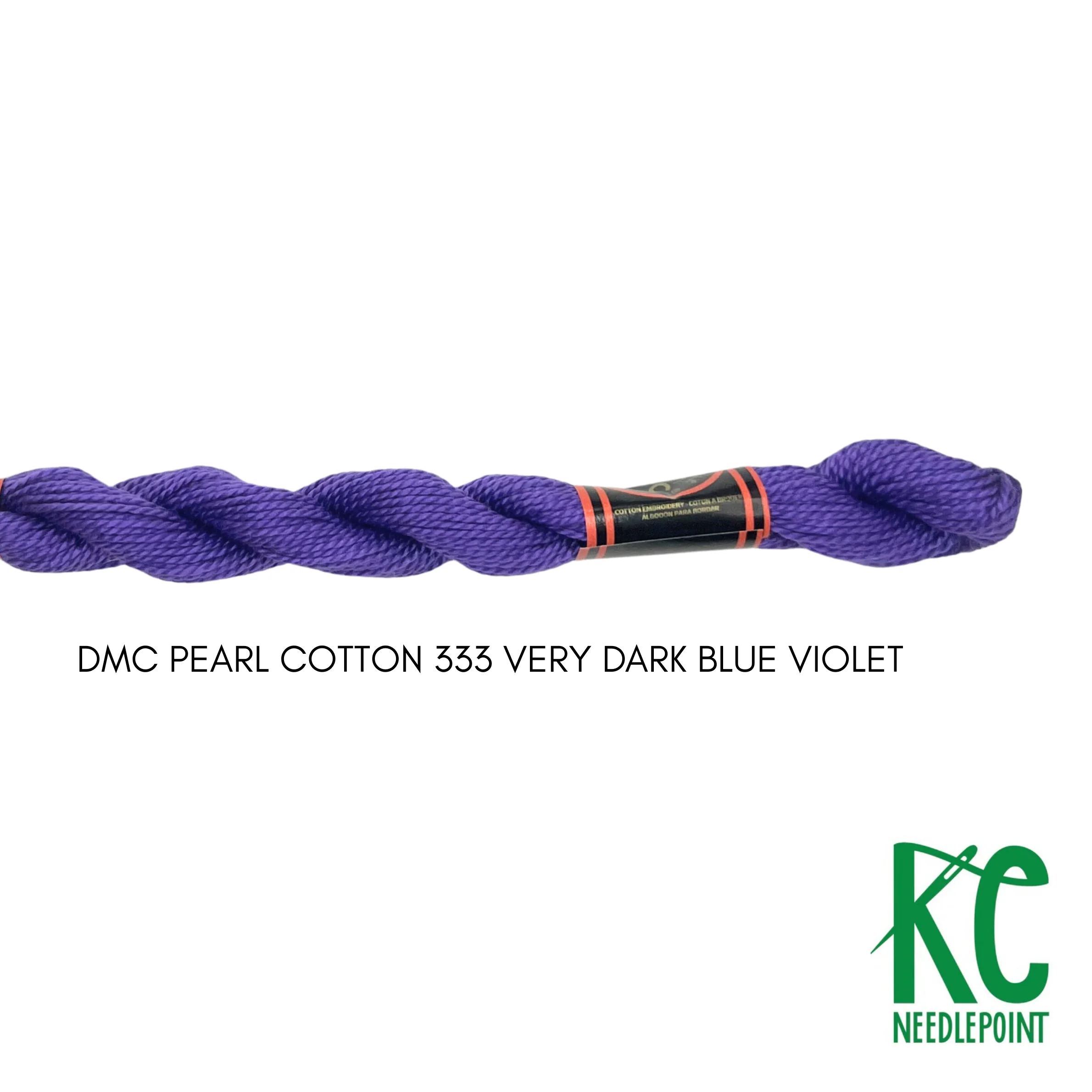 DMC 5 Pearl Cotton 333 Very Dark Blue Violet