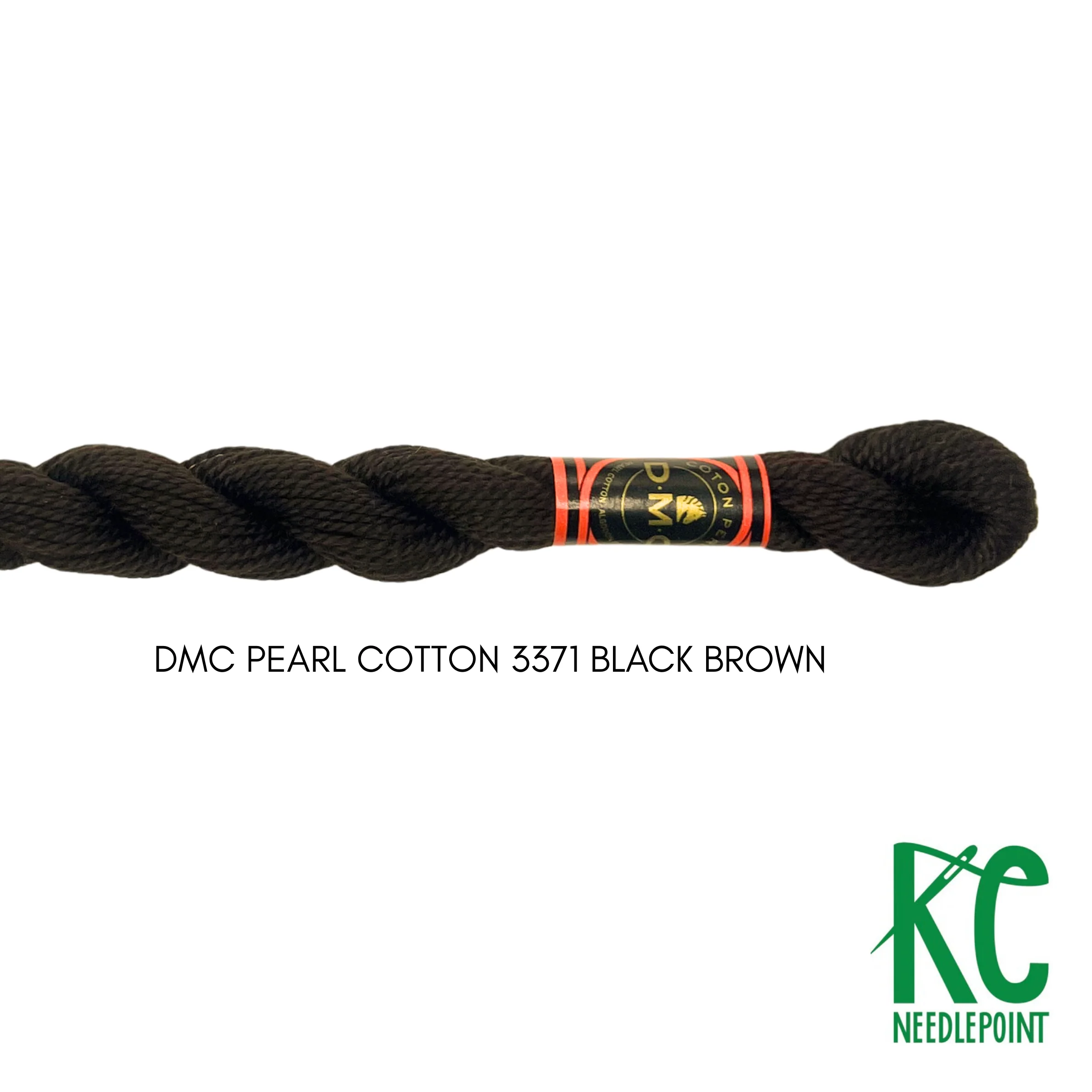 DMC 5 Pearl Cotton 3371 Black Brown