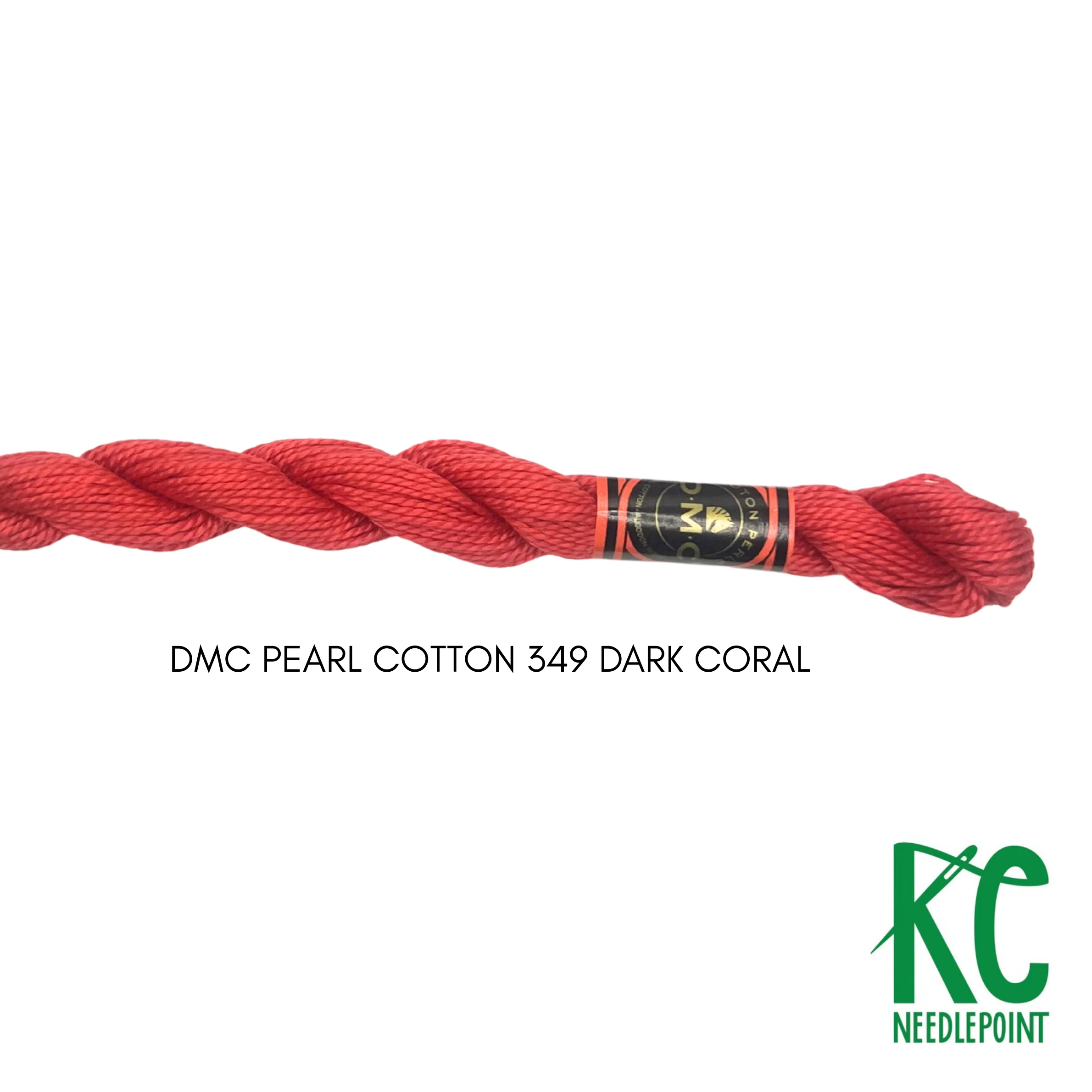 DMC 5 Pearl Cotton 349 Dark Coral