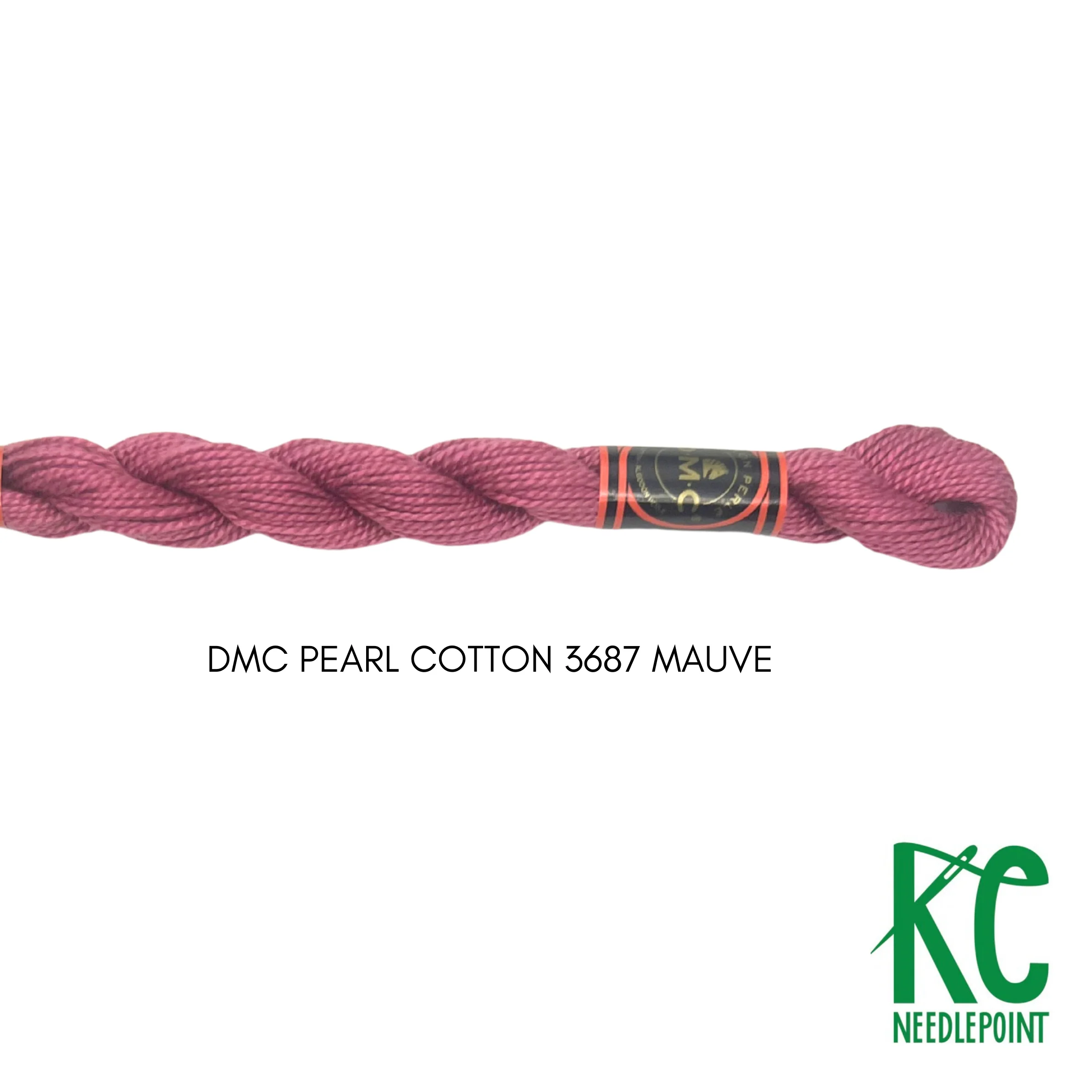 DMC 5 Pearl Cotton 3687 Mauve
