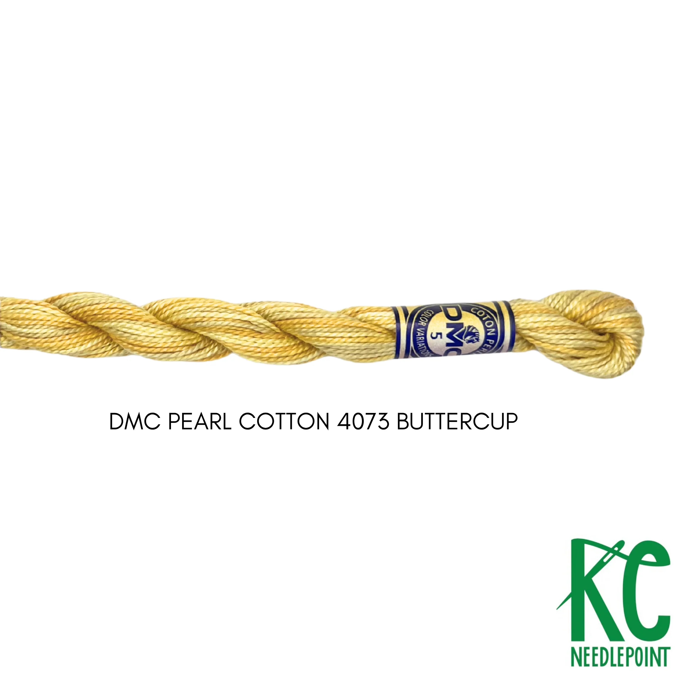 DMC 5 Pearl Cotton 4073 Buttercup