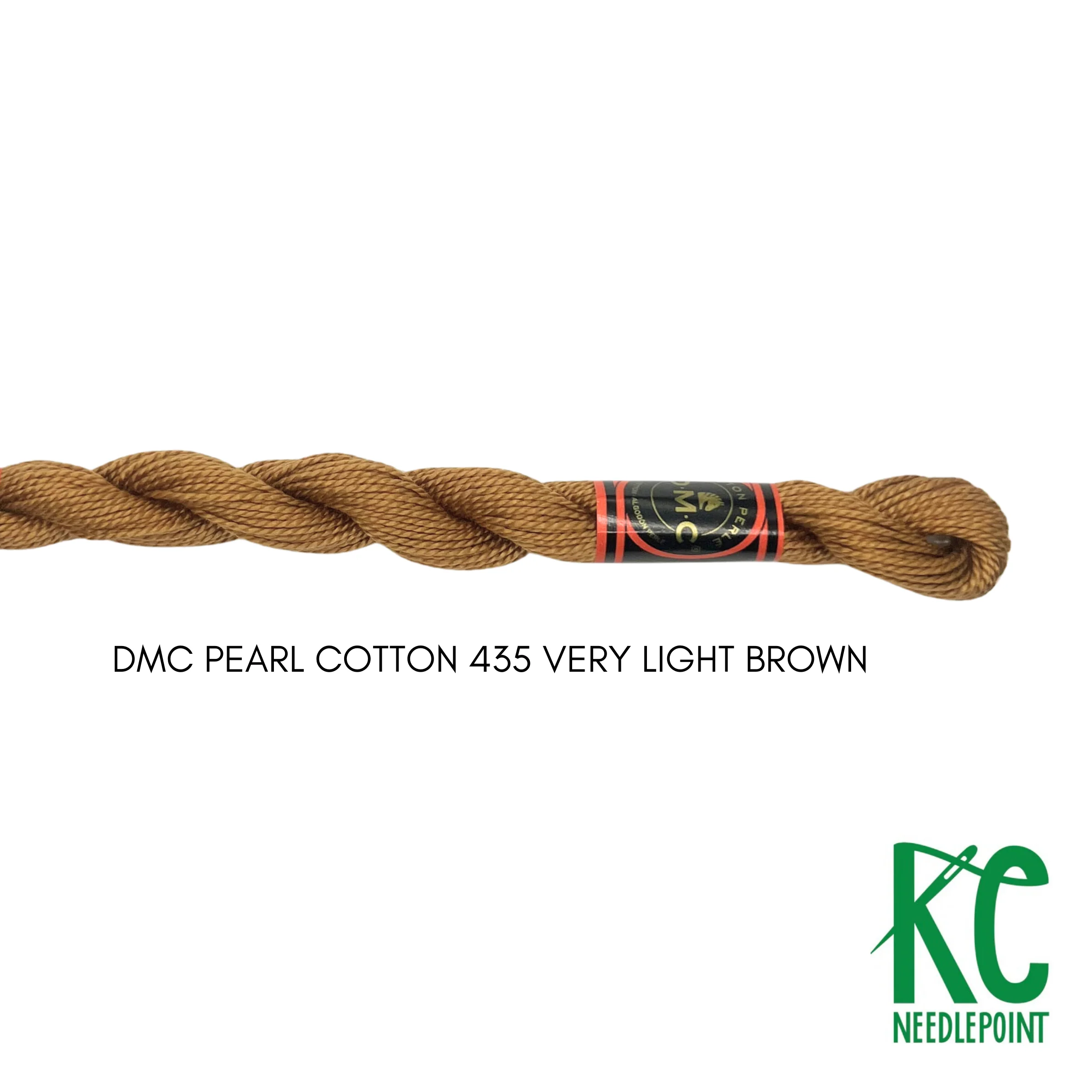 DMC 5 Pearl Cotton 435 Very Light Brown