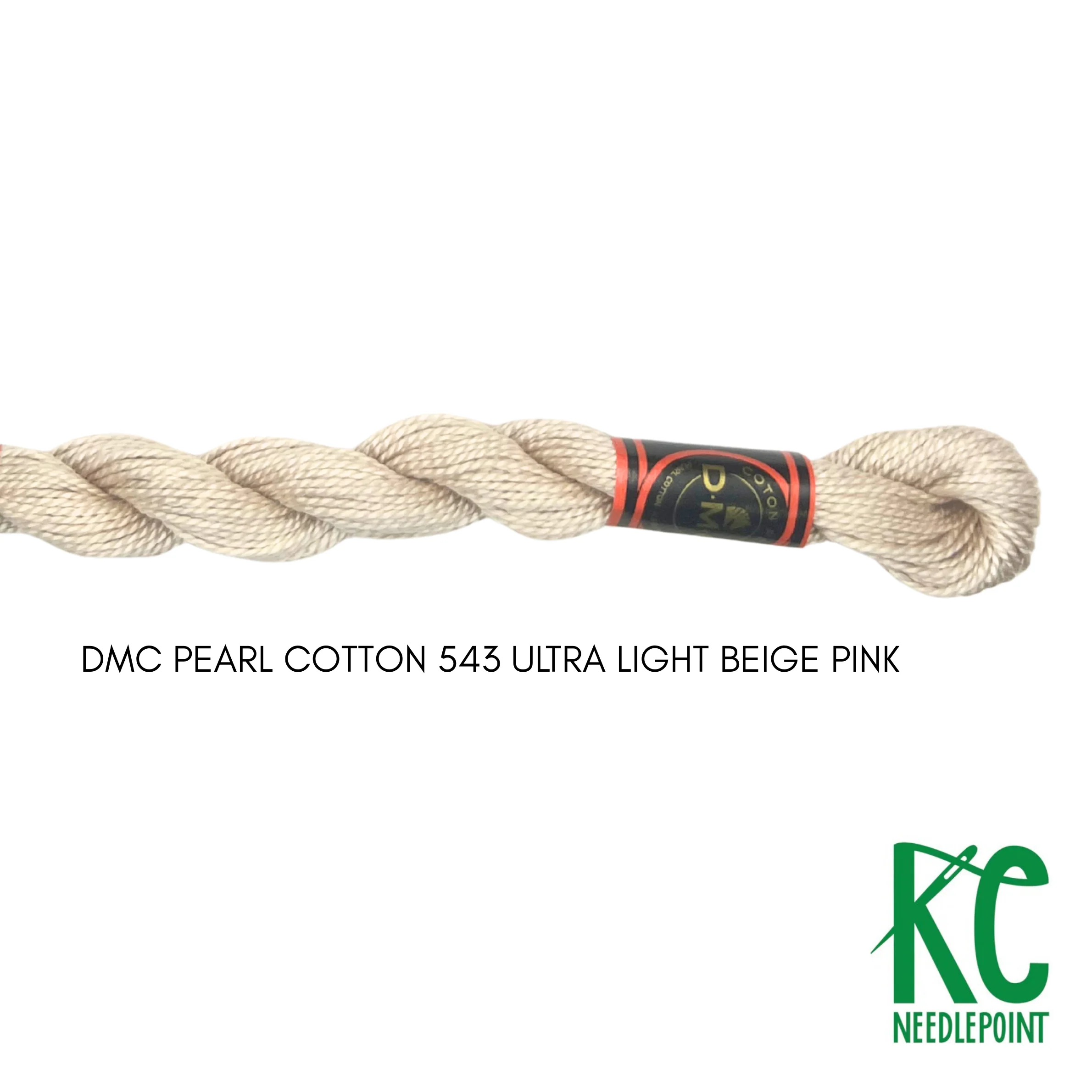 DMC 5 Pearl Cotton 543 Ultra Light Beige Pink