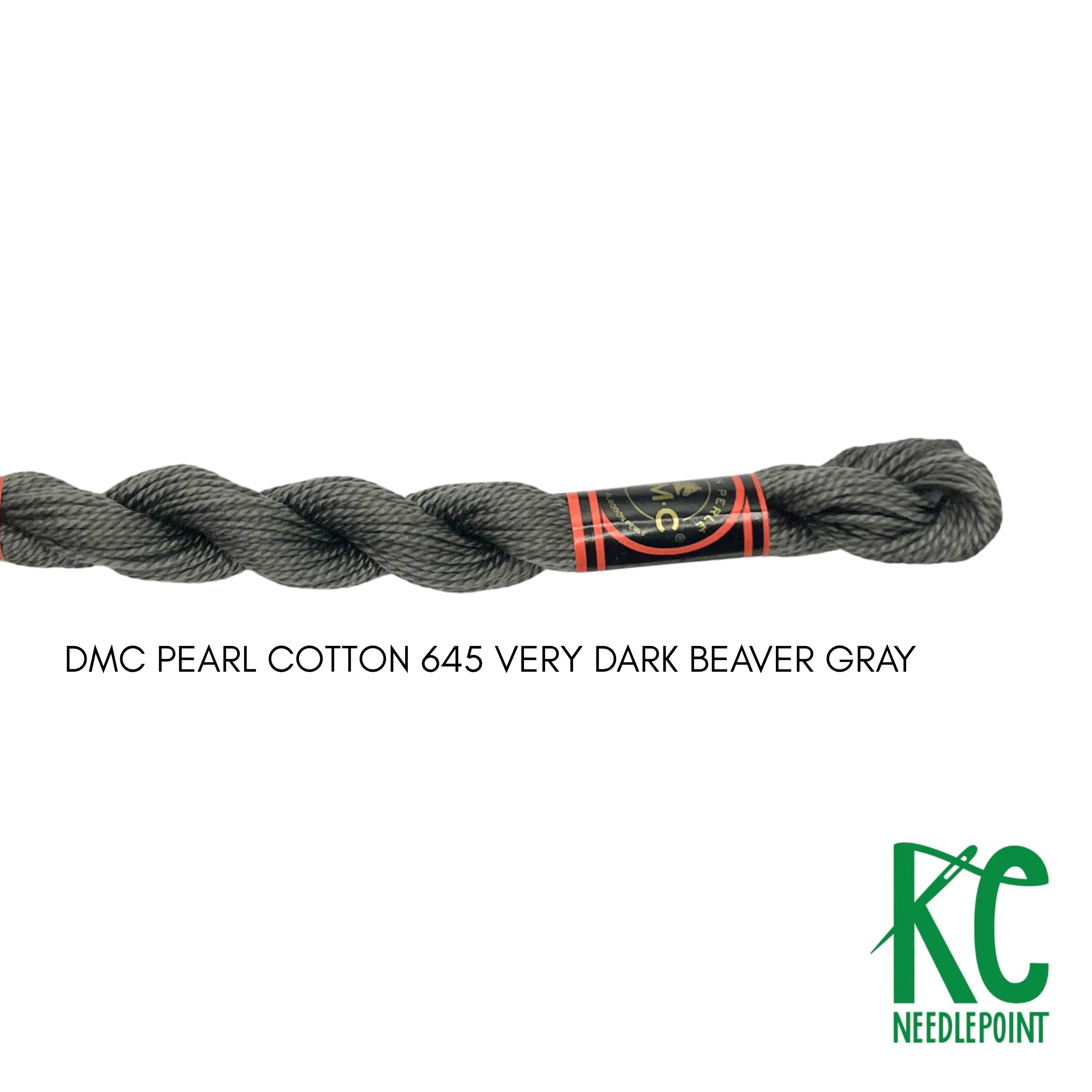 DMC 5 Pearl Cotton 645 Very Dark Beaver Gray