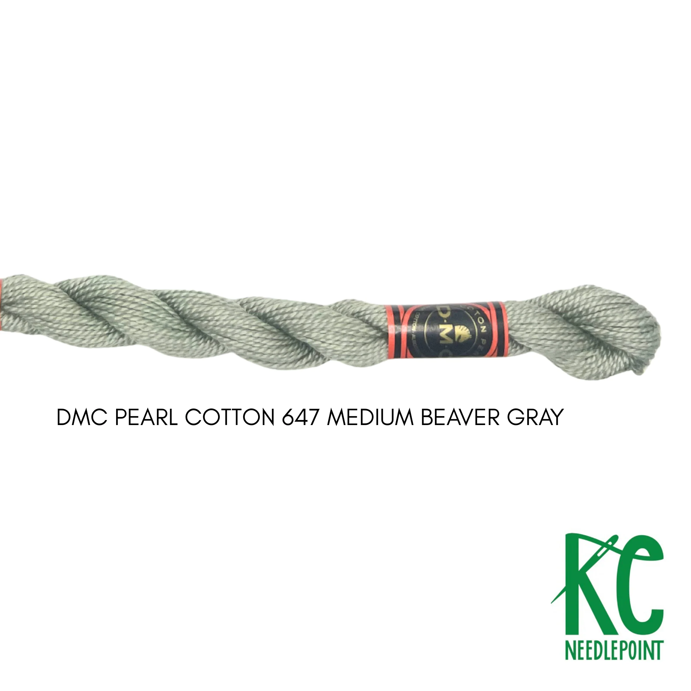 DMC 5 Pearl Cotton 647 Medium Beaver Gray