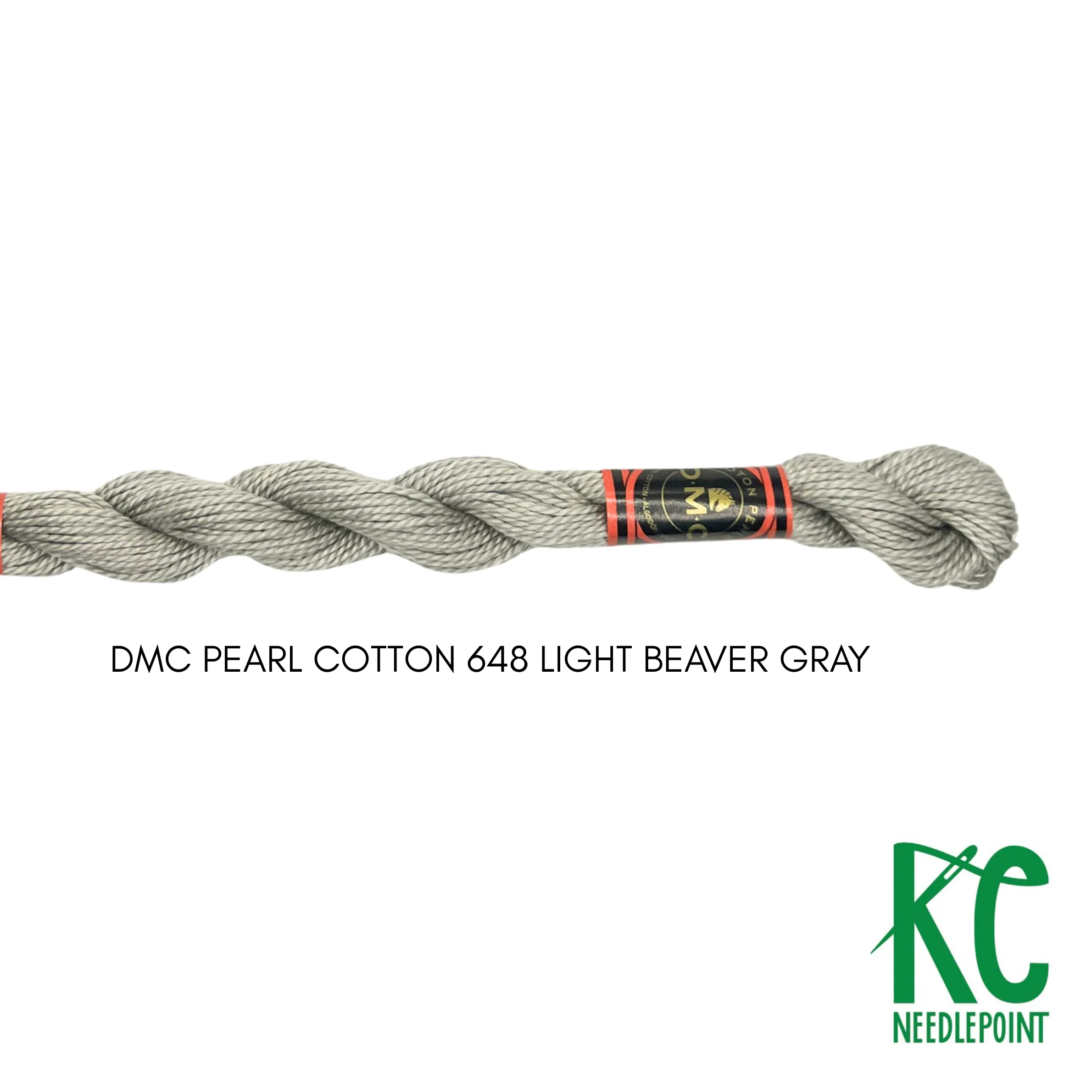 DMC 5 Pearl Cotton 648 Light Beaver Gray