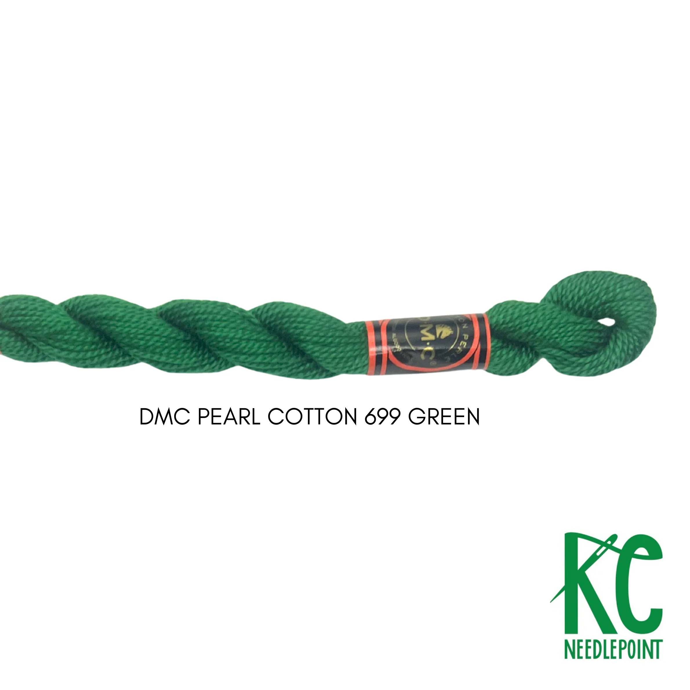 DMC 5 Pearl Cotton 699 Green