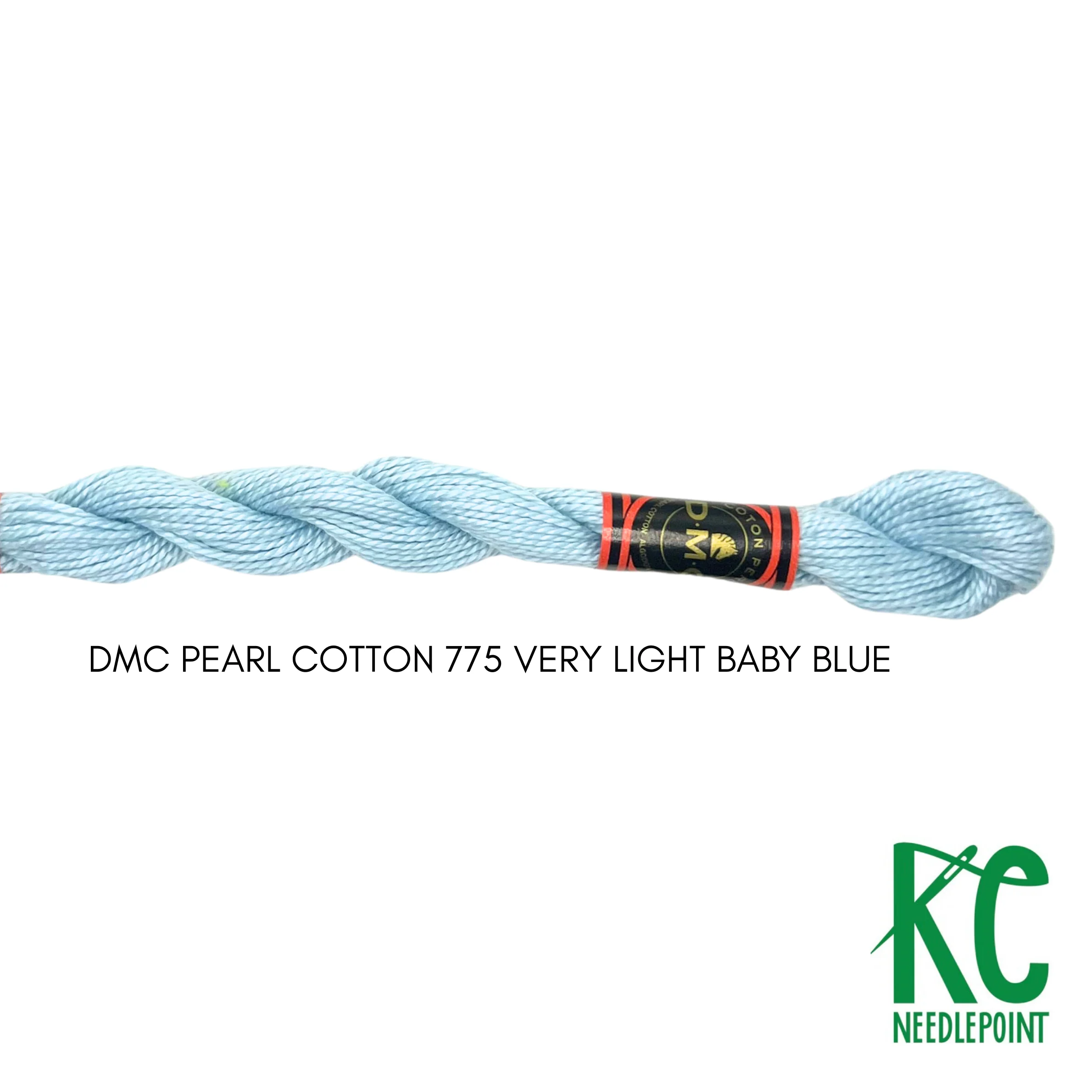 DMC 5 Pearl Cotton 775 Very Light Baby Blue
