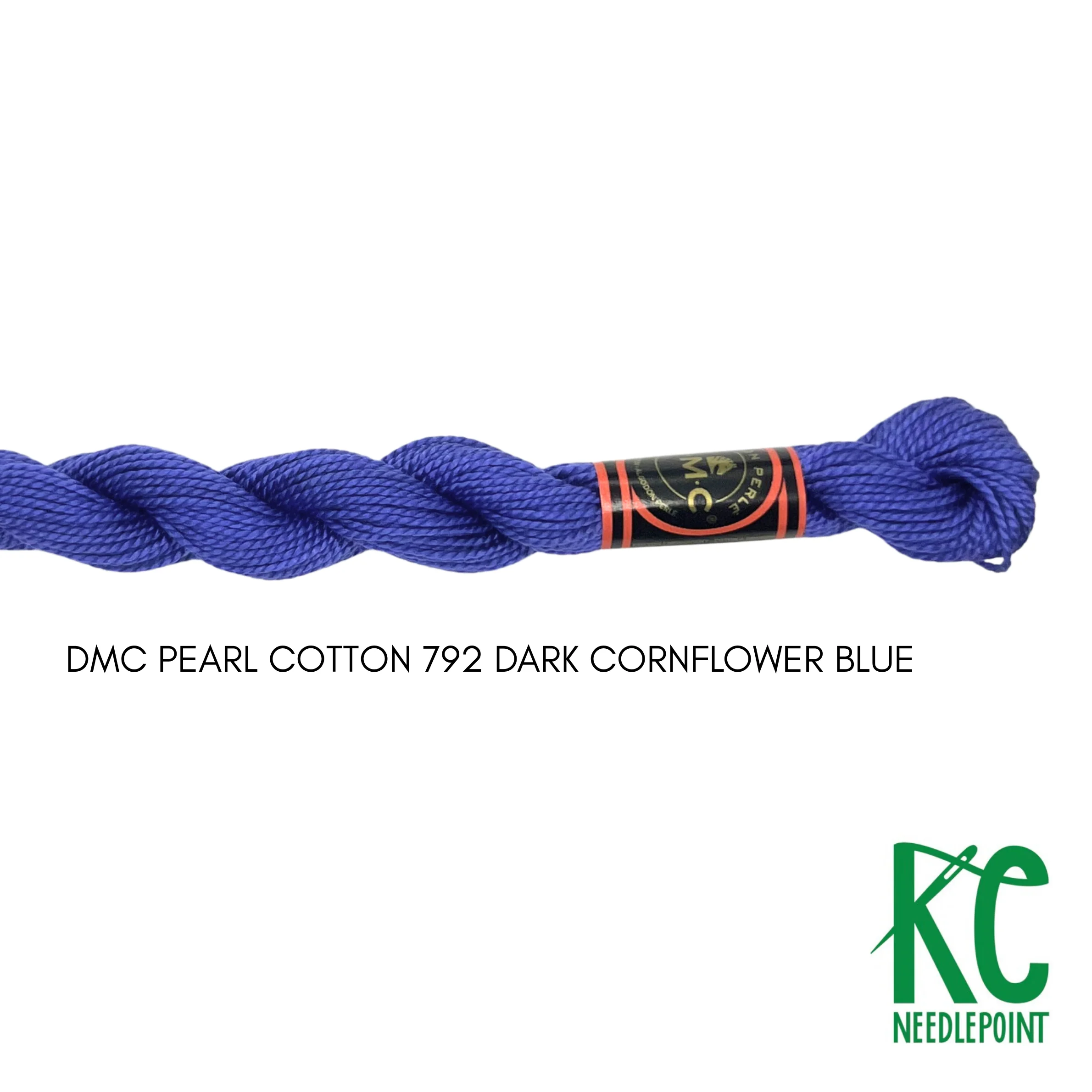 DMC 5 Pearl Cotton 792 Dark Cornflower Blue