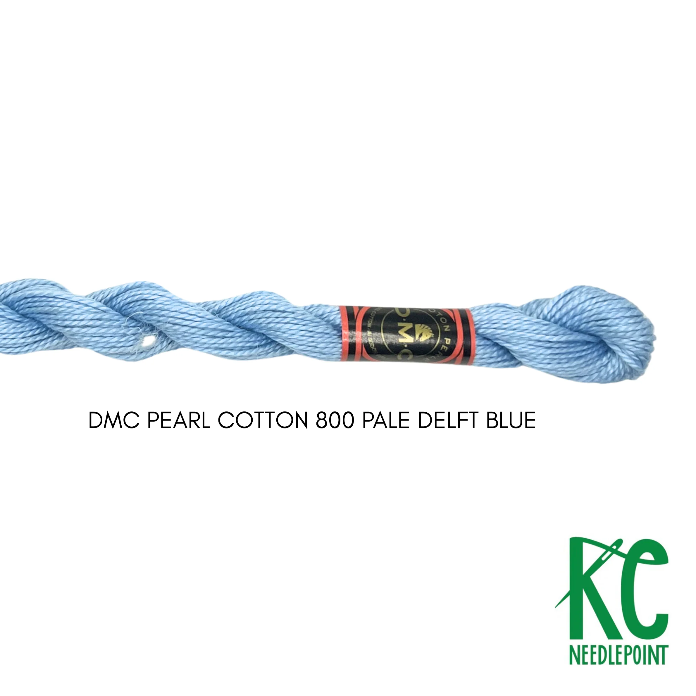 DMC 5 Pearl Cotton 800 Pale Delft Blue