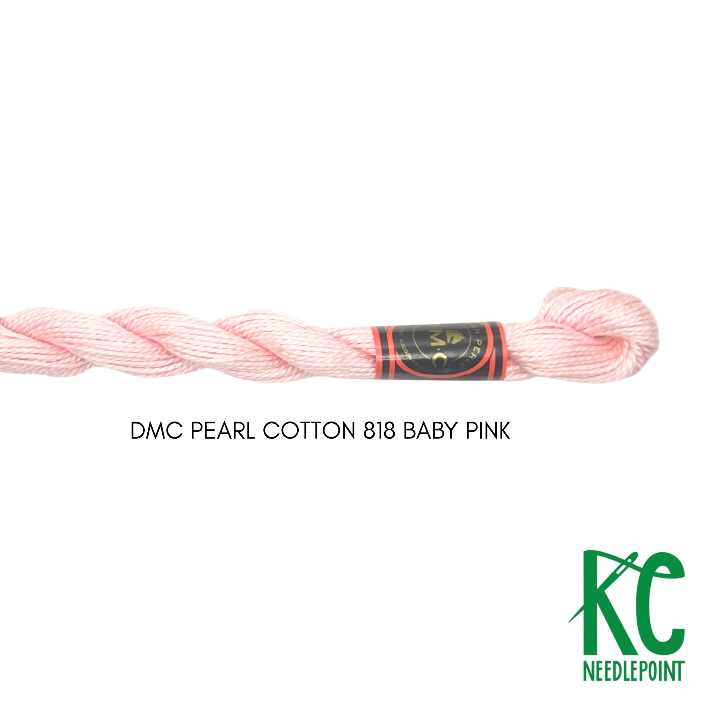 DMC 5 Pearl Cotton 818 Baby Pink