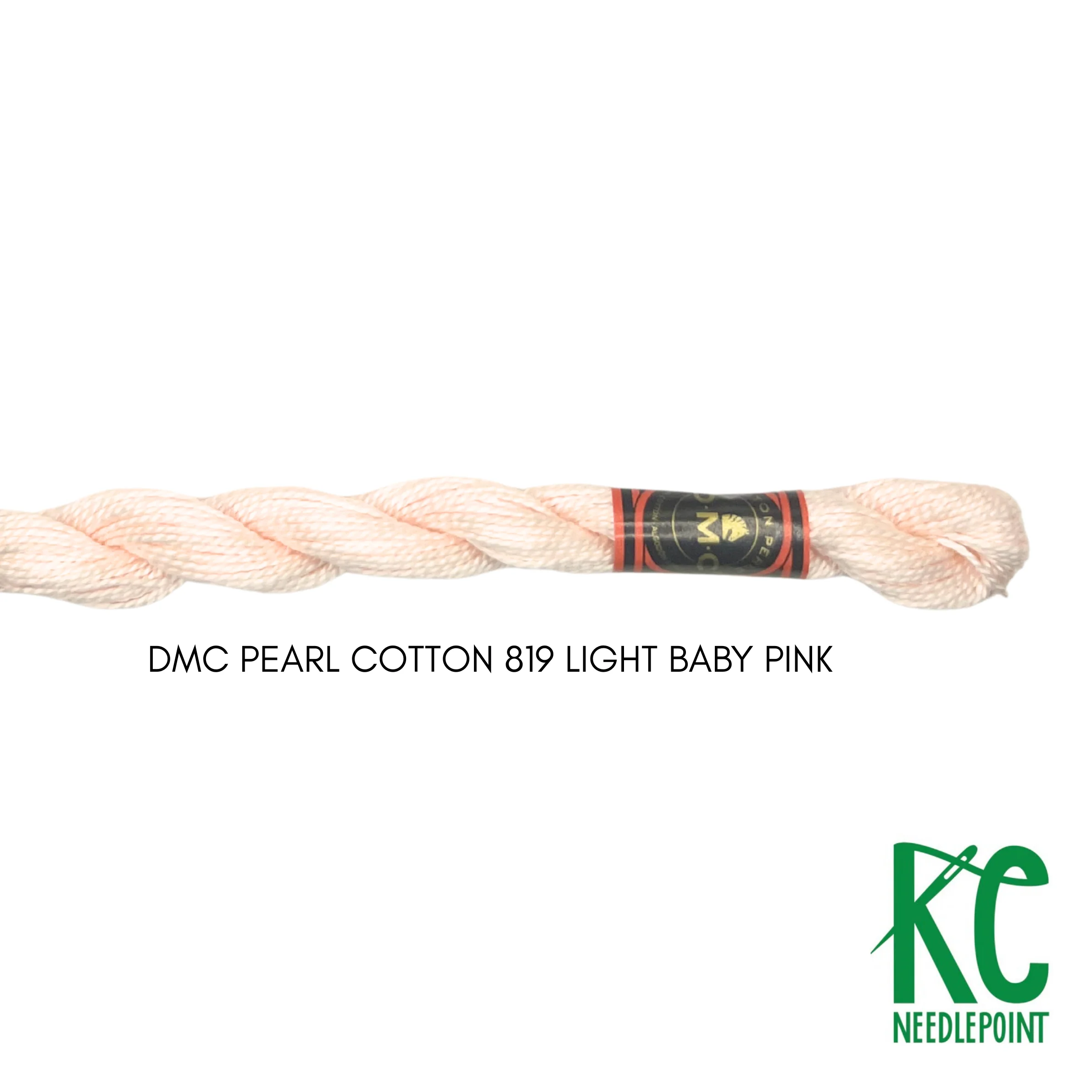 DMC 5 Pearl Cotton 819 Light Baby Pink