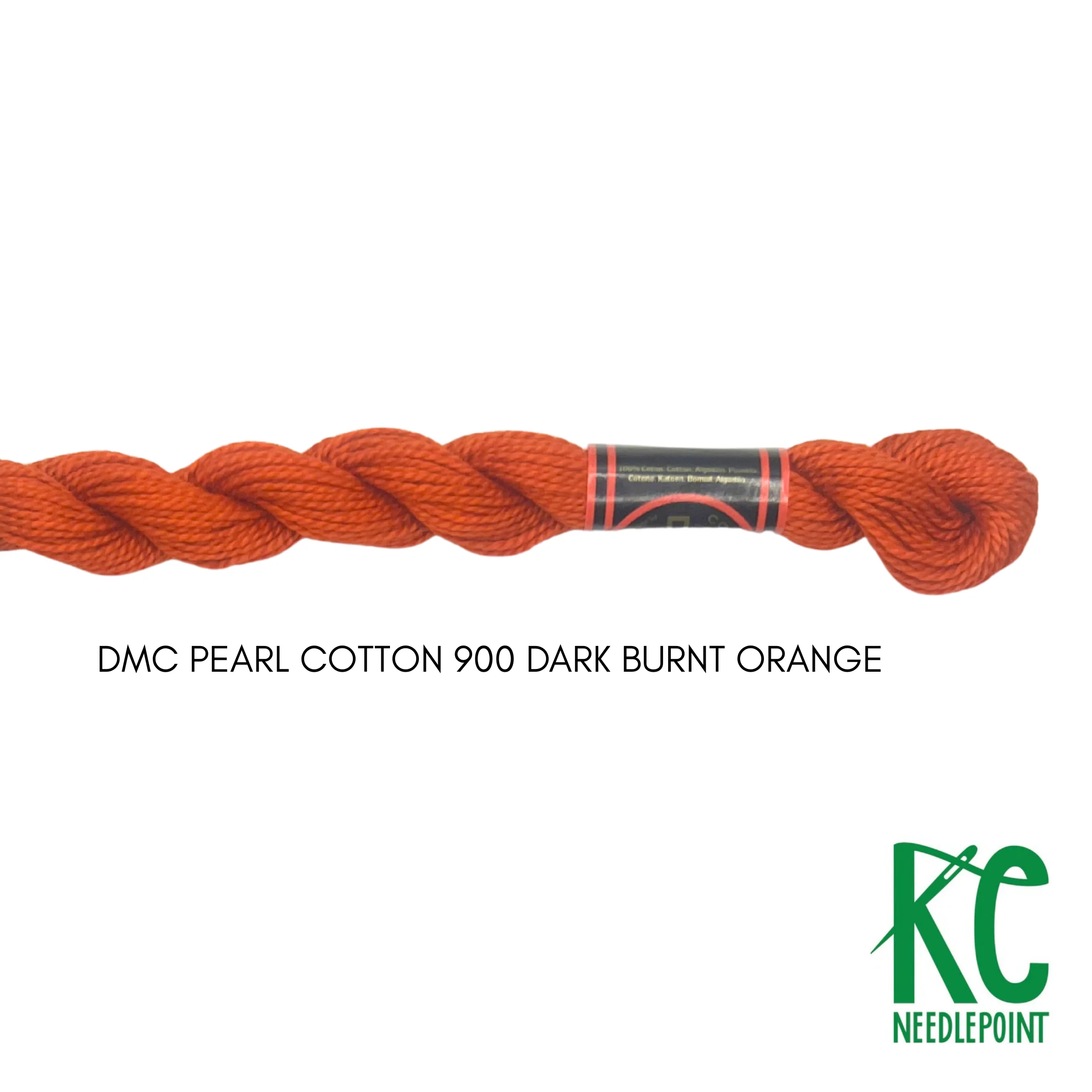DMC 5 Pearl Cotton 900 Dark Burnt Orange