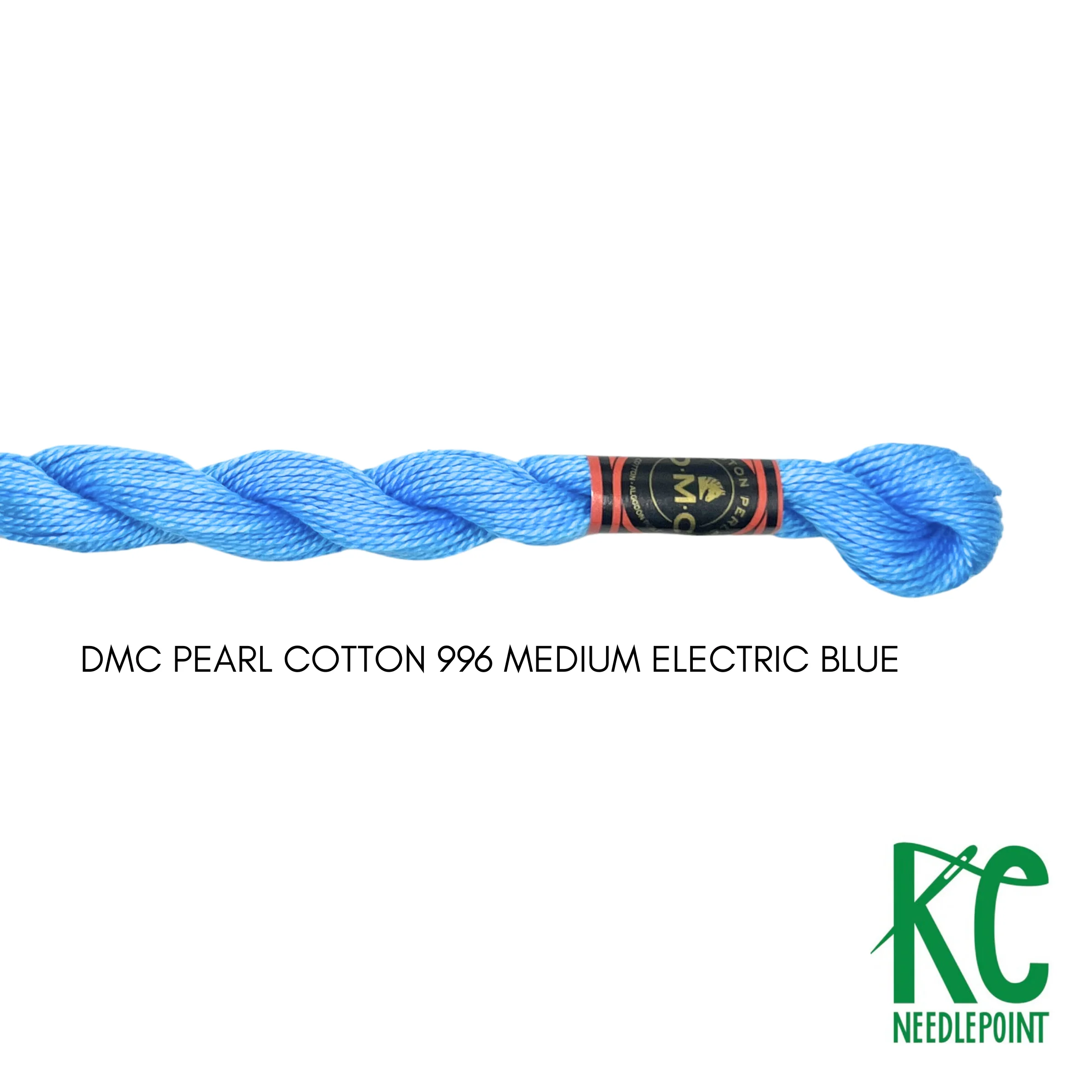 DMC 5 Pearl Cotton 996 Medium Electric Blue