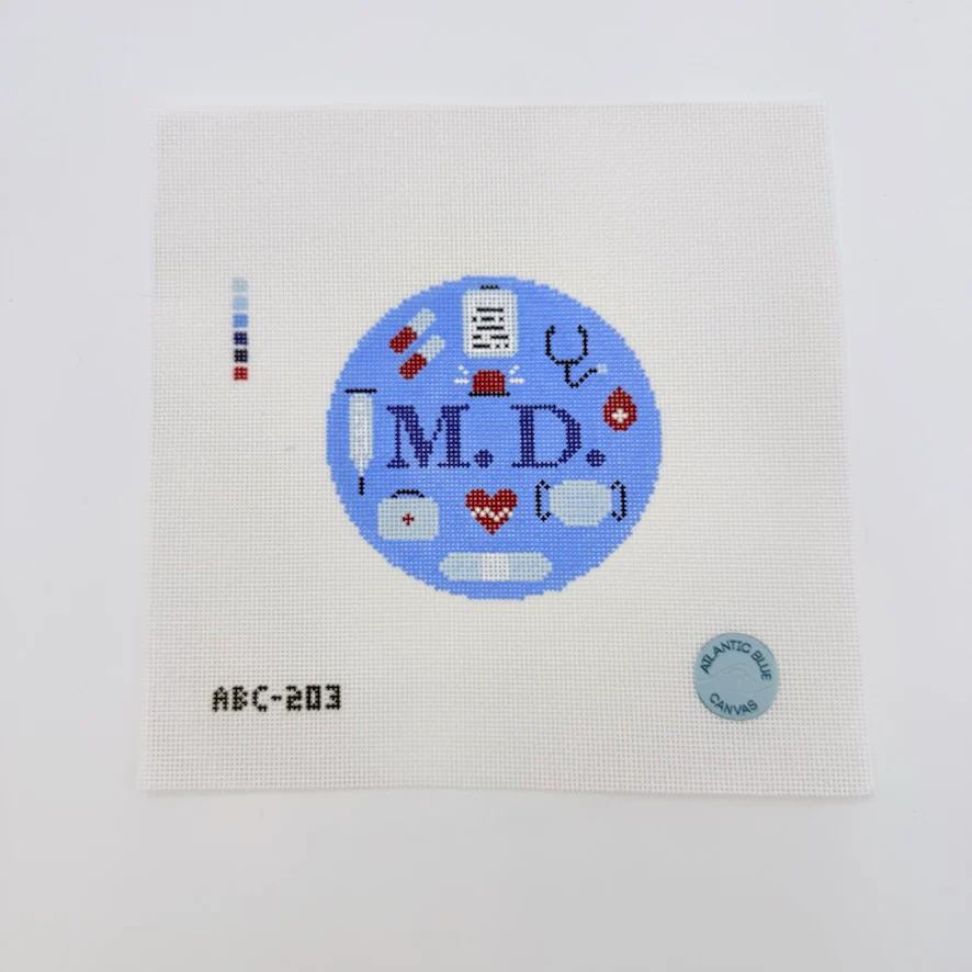 Doctor Round Canvas