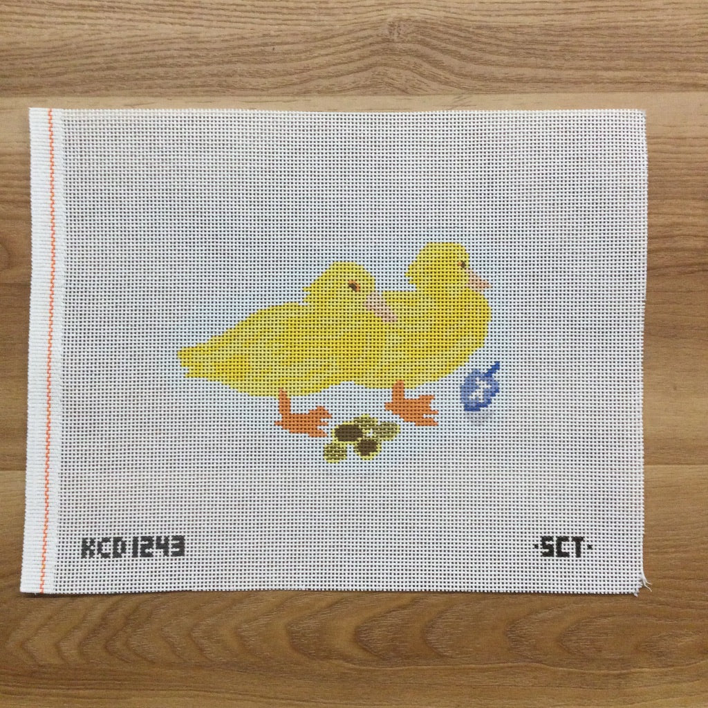 Ducklings Play Dreidel