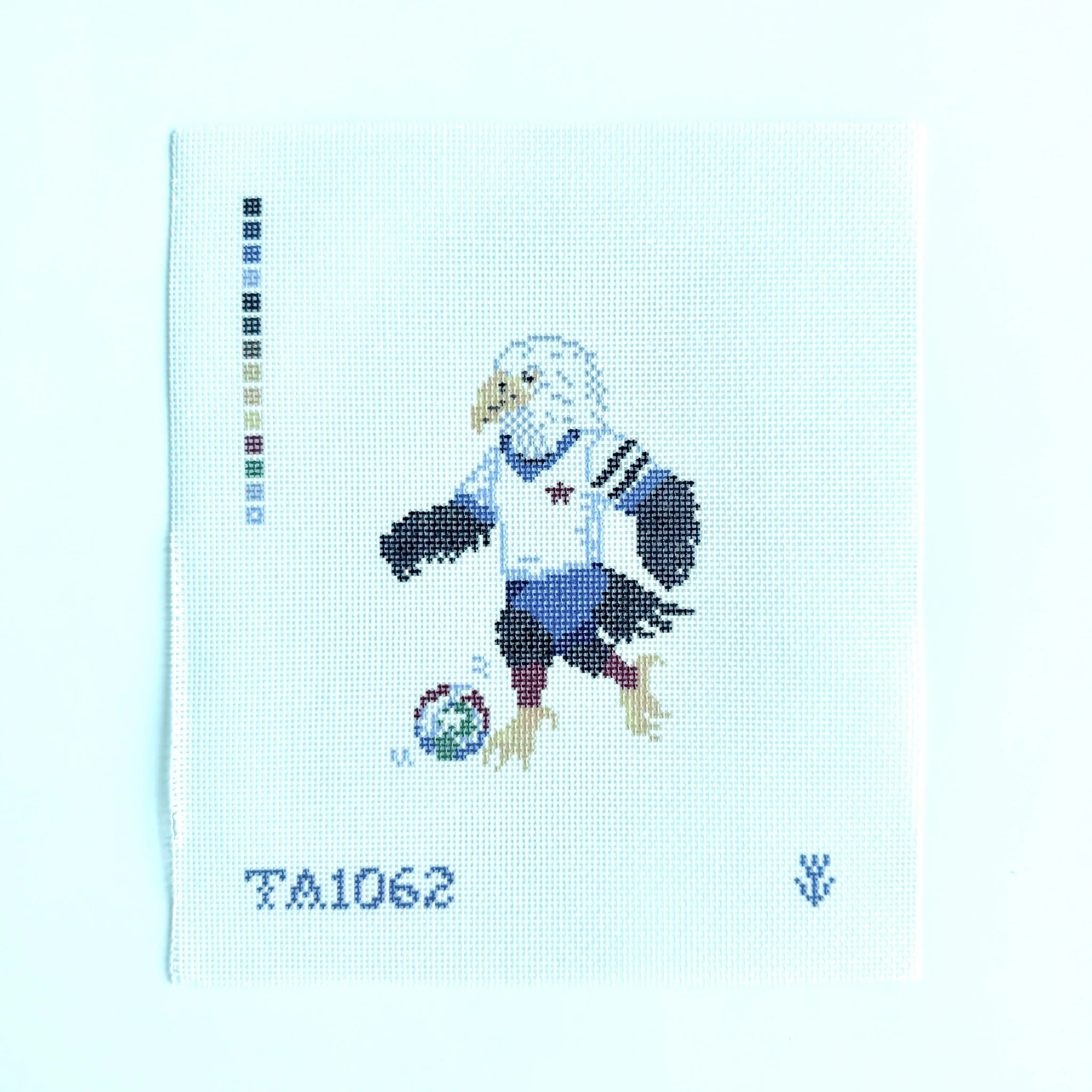 Eagle Soccer Player Canvas