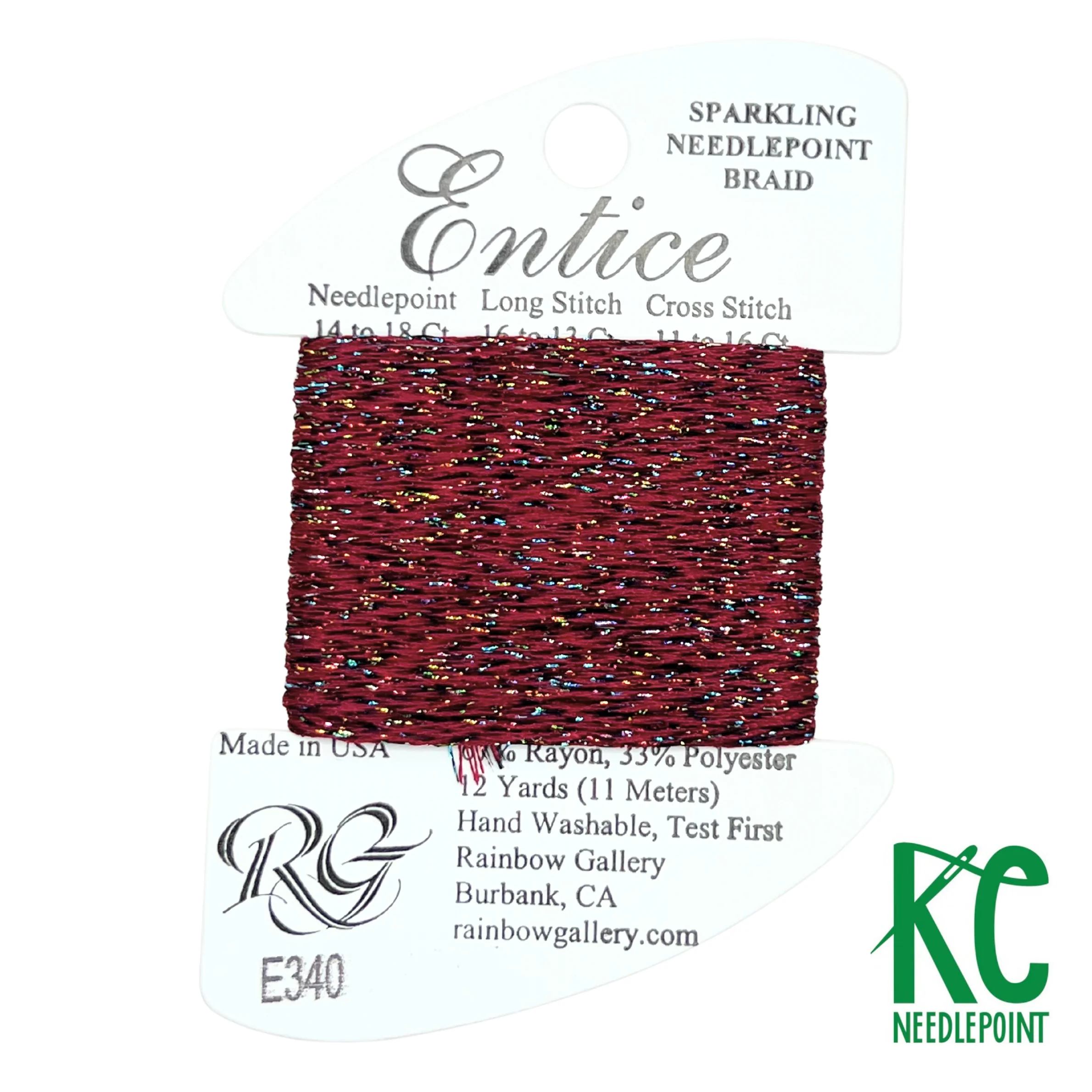 Entice E340 Mardi Gras Red