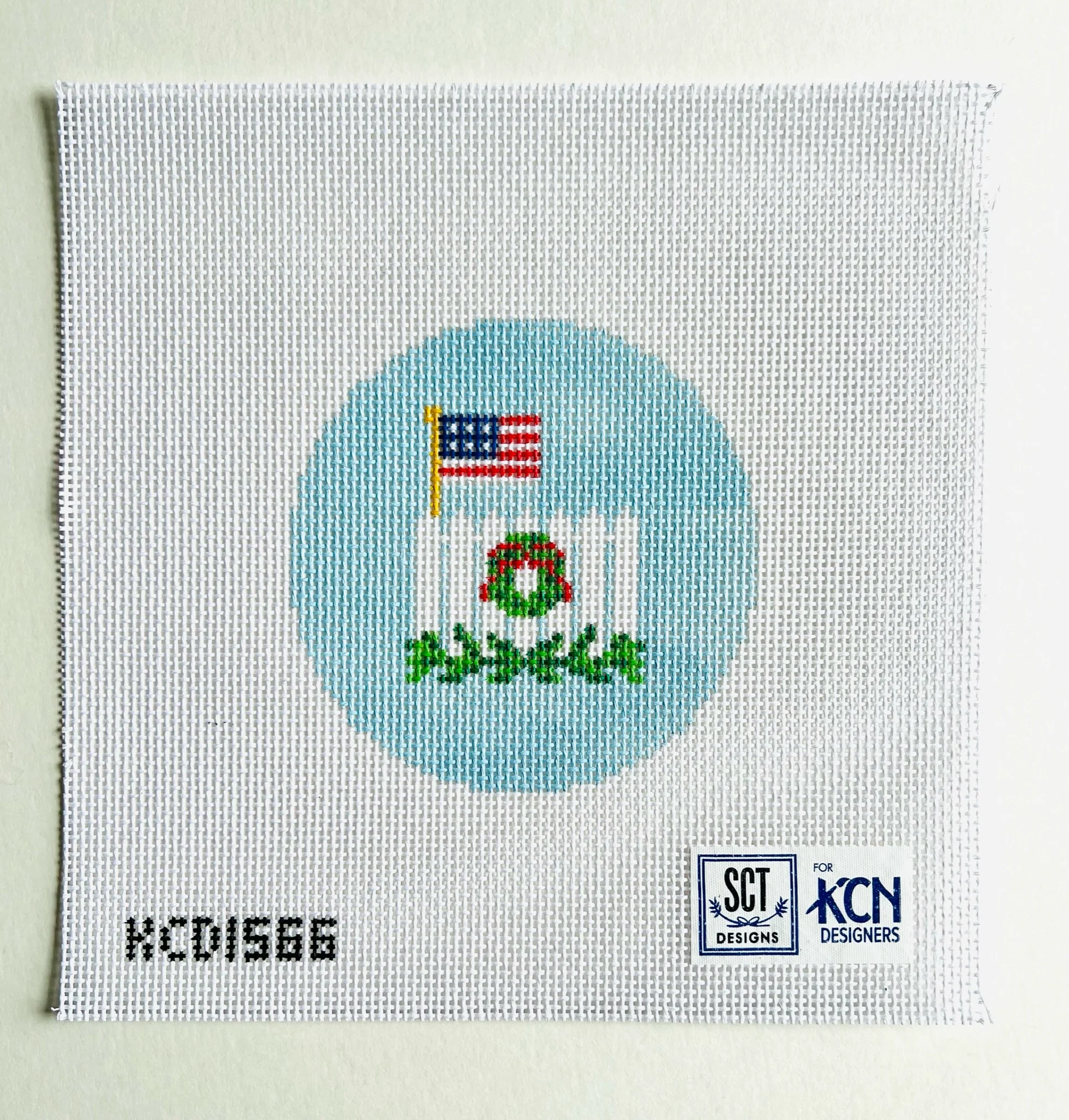 Flag and Picket Fence Round