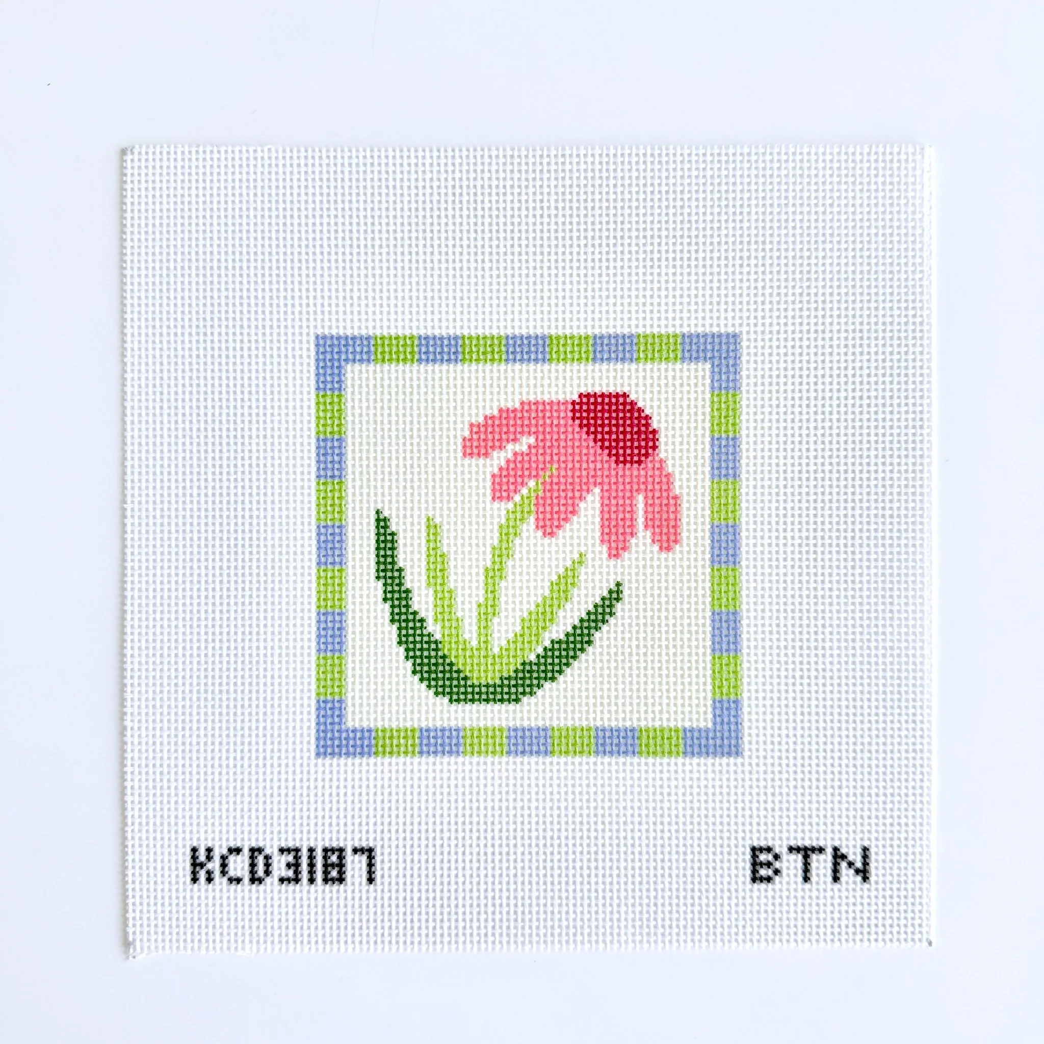 Folk Art Florals Square Four Canvas