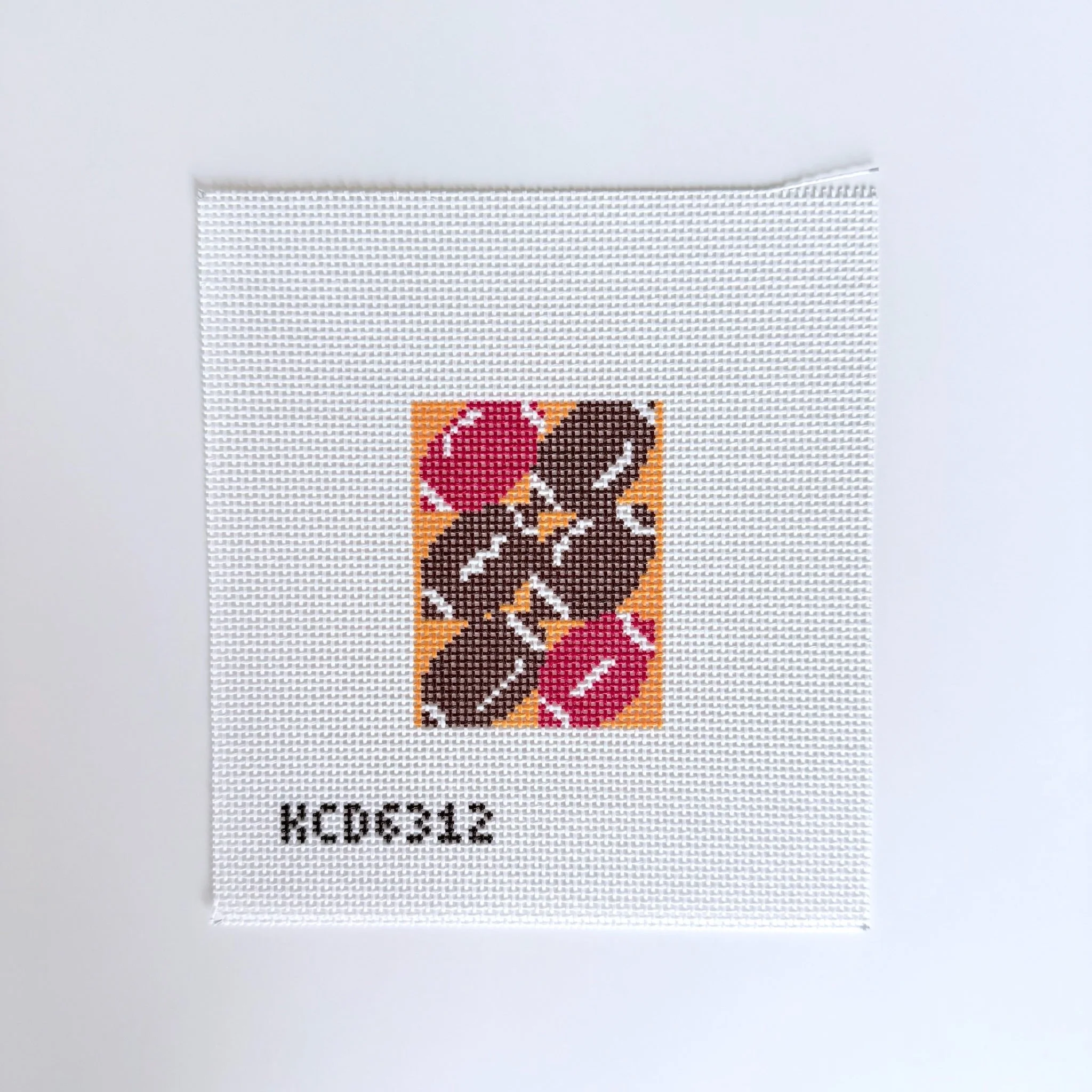 Football Bag Tag Canvas