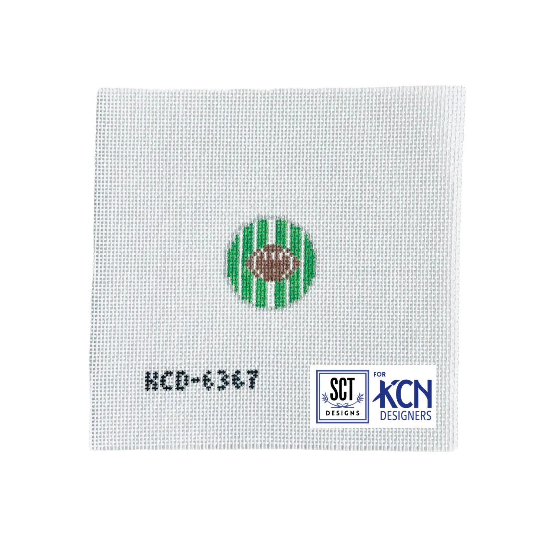 Football Key Fob Insert Canvas