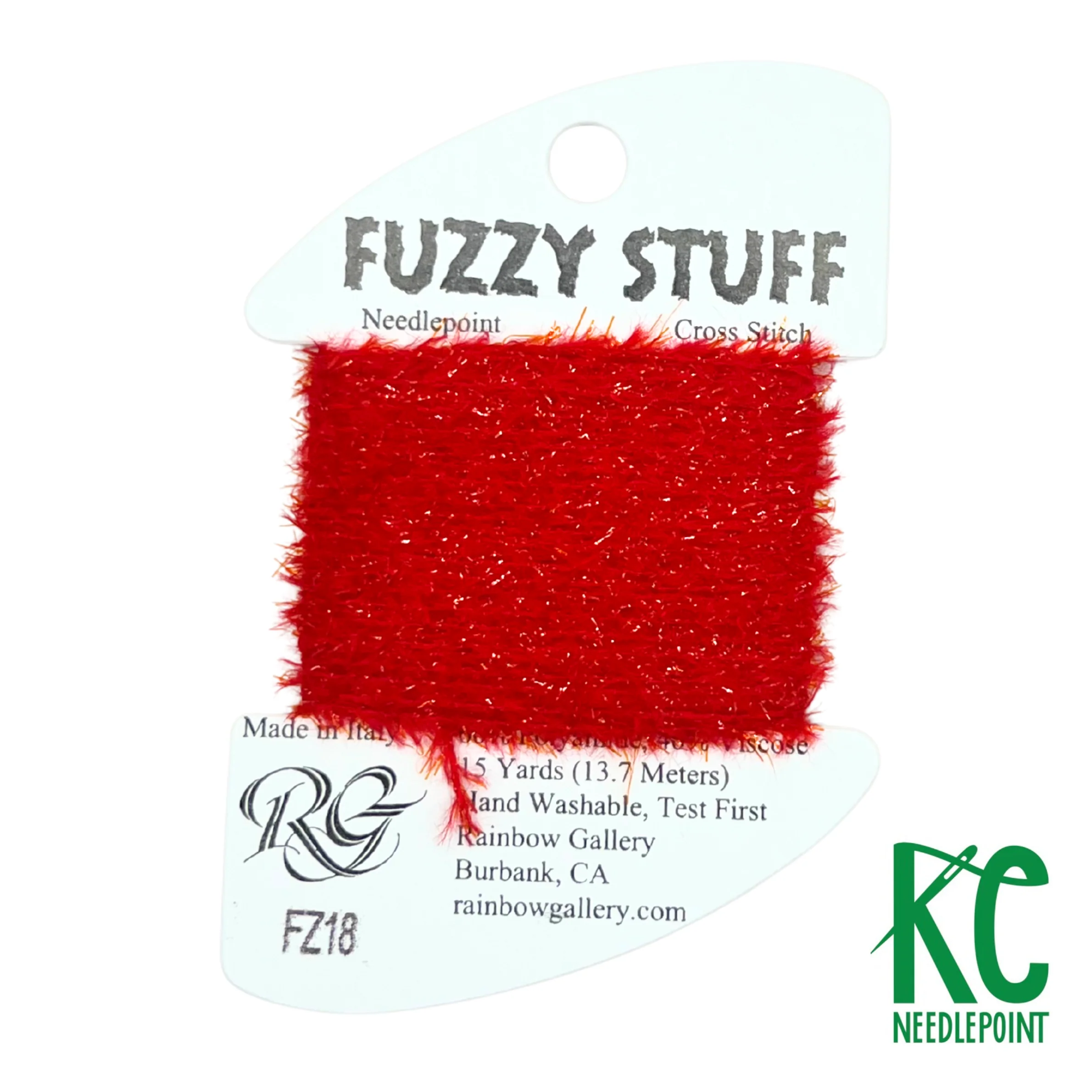 Fuzzy Stuff FZ18 Christmas Red