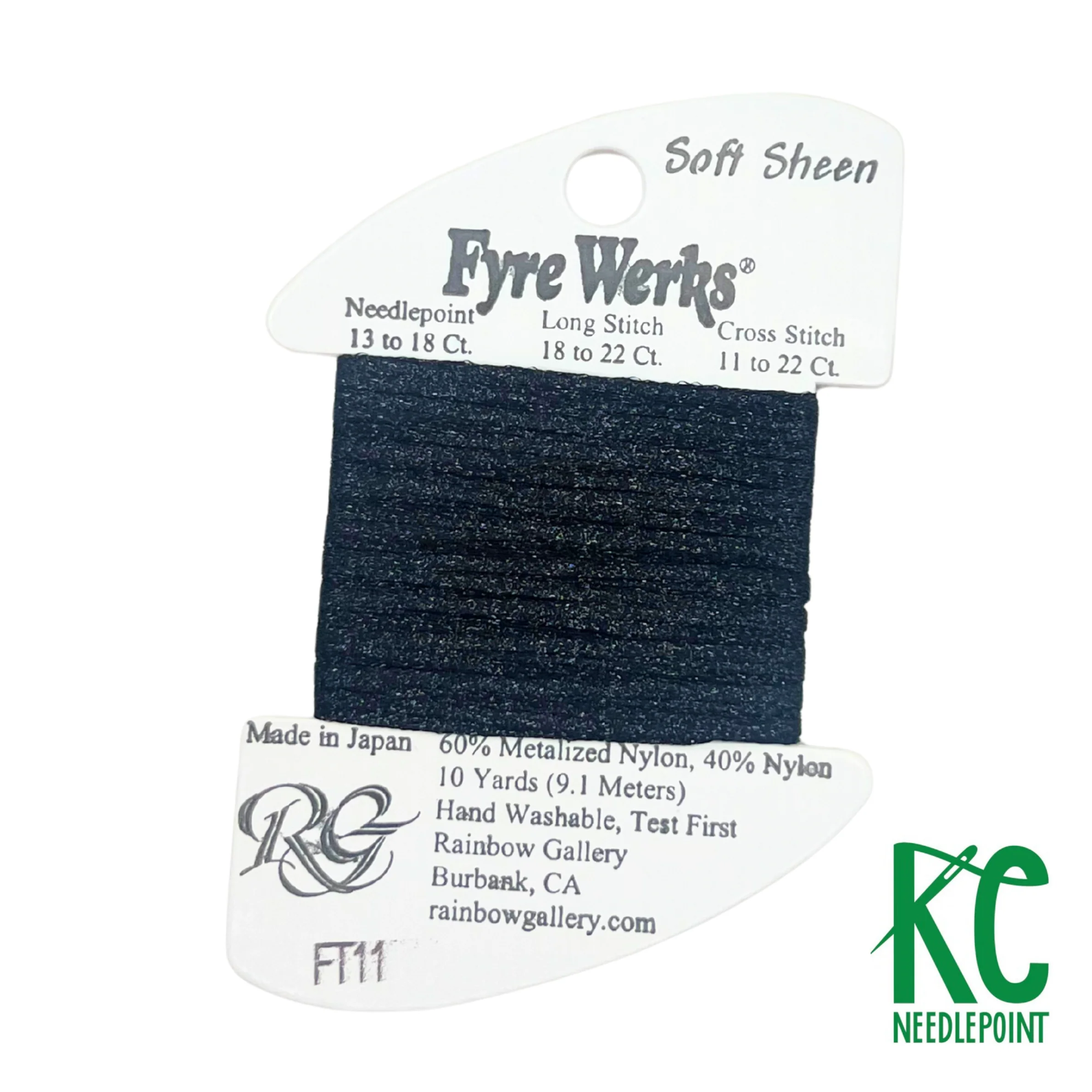 Fyre Werks Soft Sheen FT11 Black