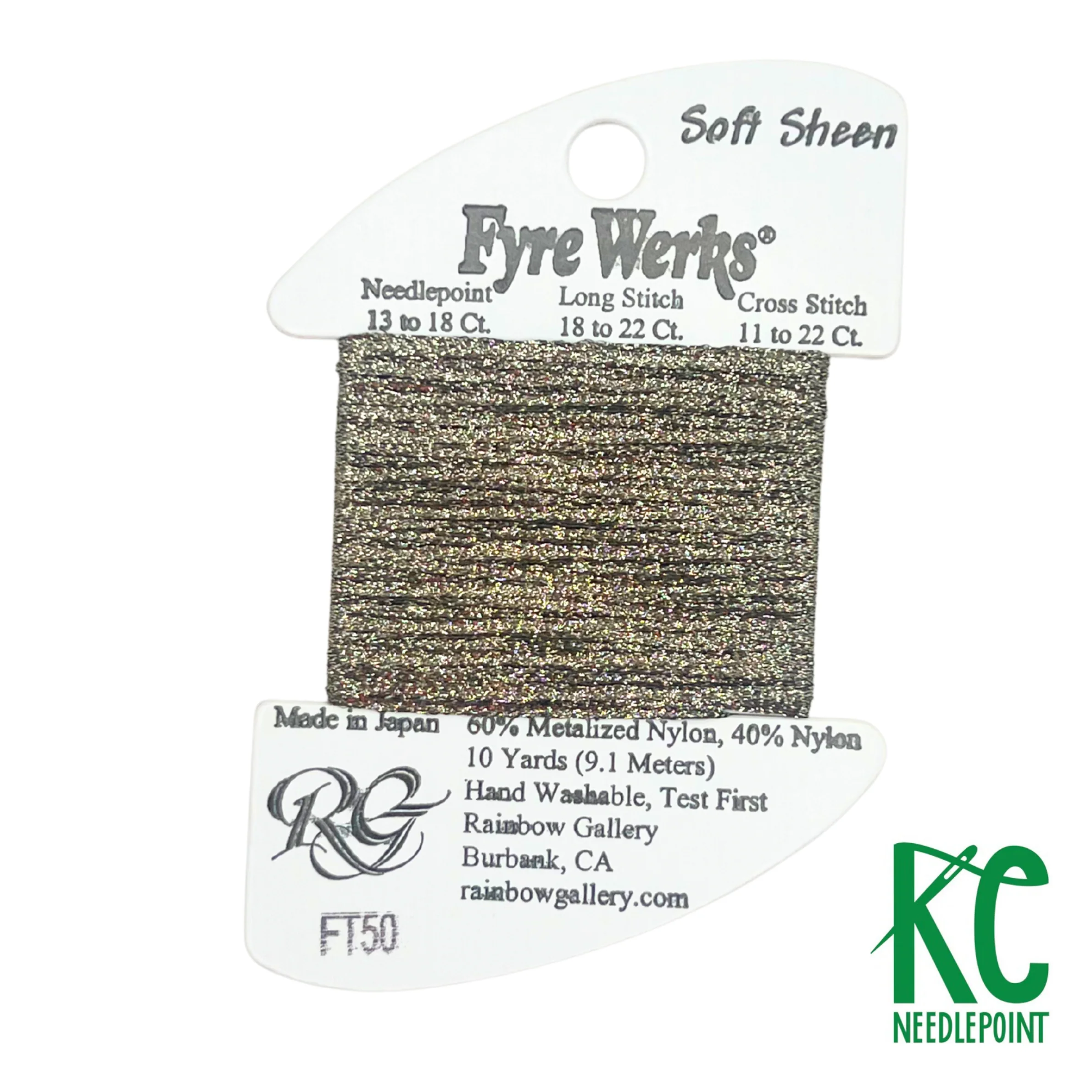 Fyre Werks Soft Sheen FT50 Old Brass