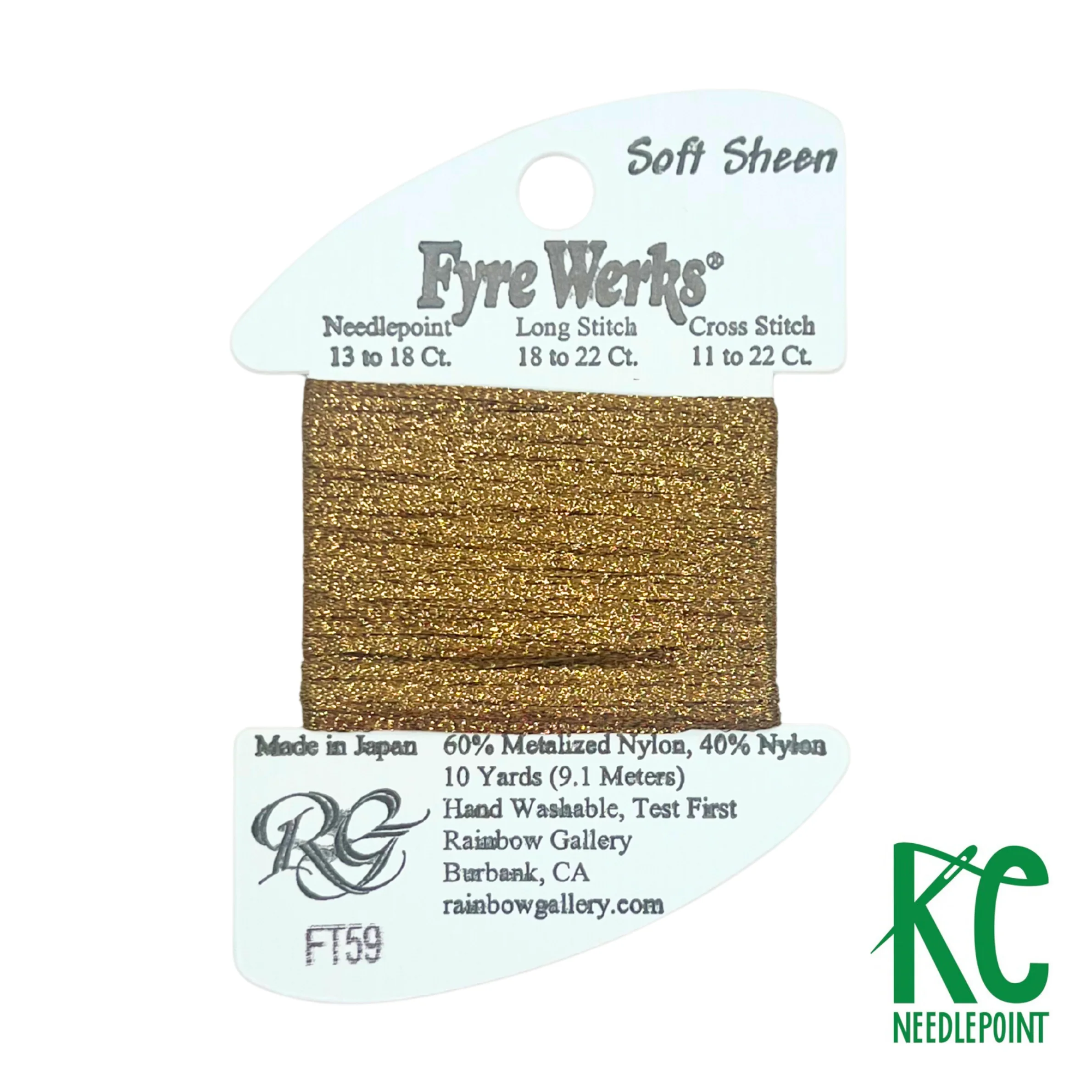 Fyre Werks Soft Sheen FT59 Tawny Gold