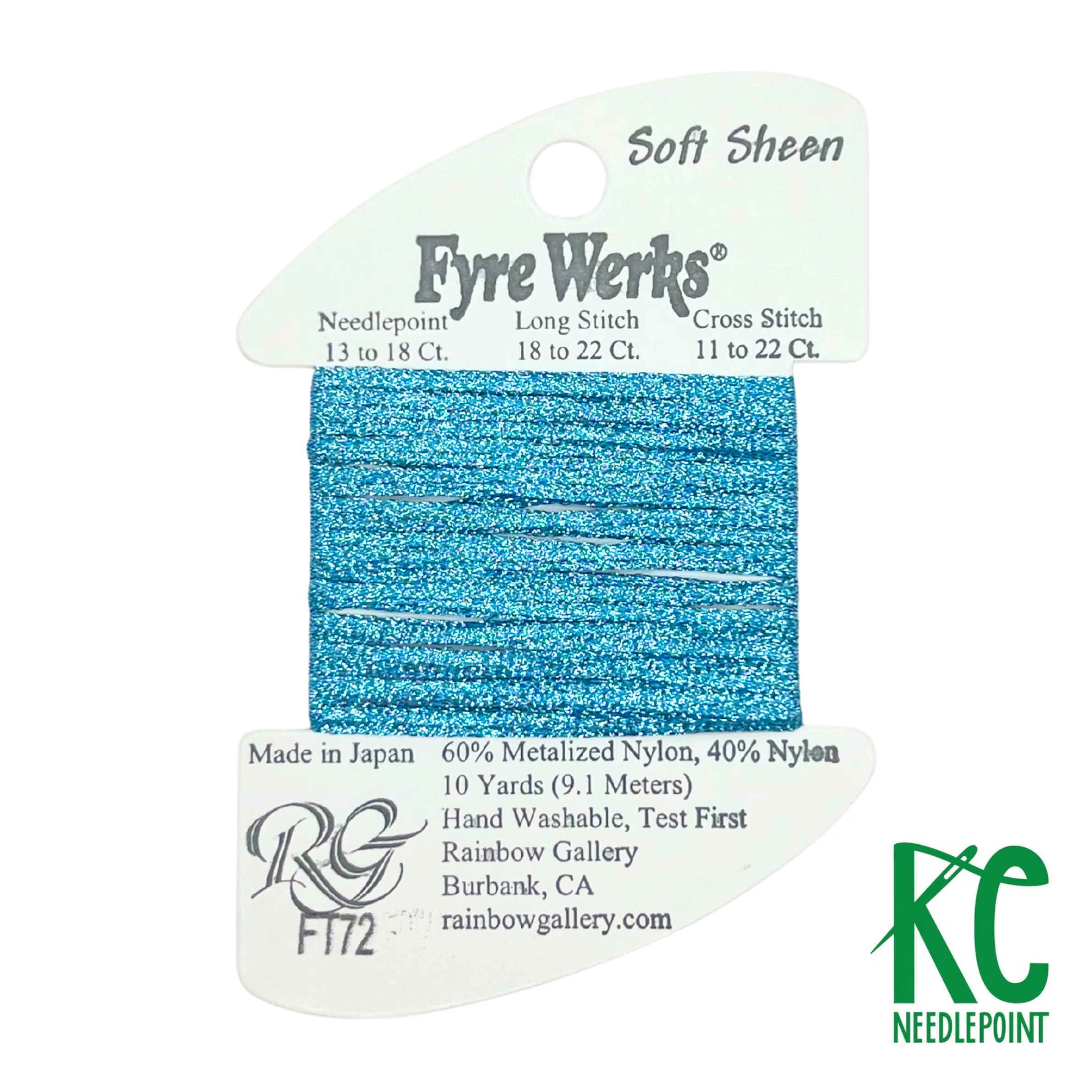 Fyre Werks Soft Sheen FT72 Azure