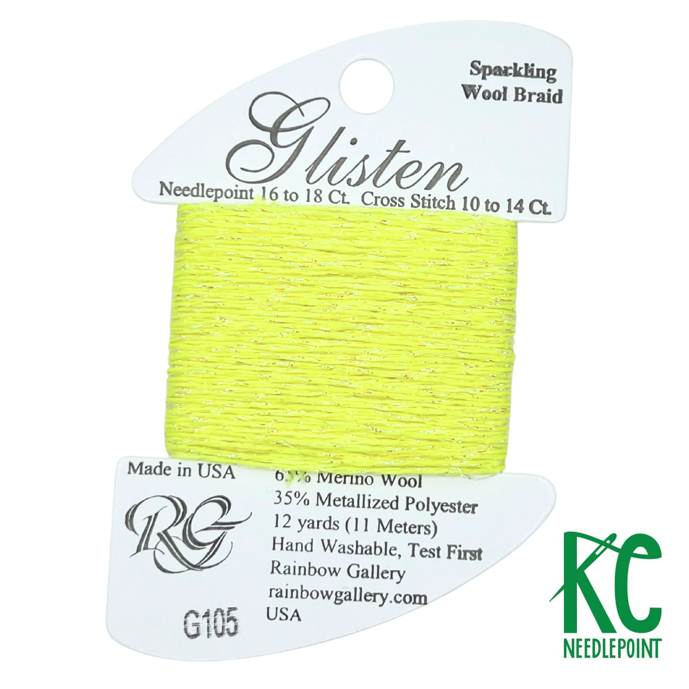 Glisten G105 Neon Yellow