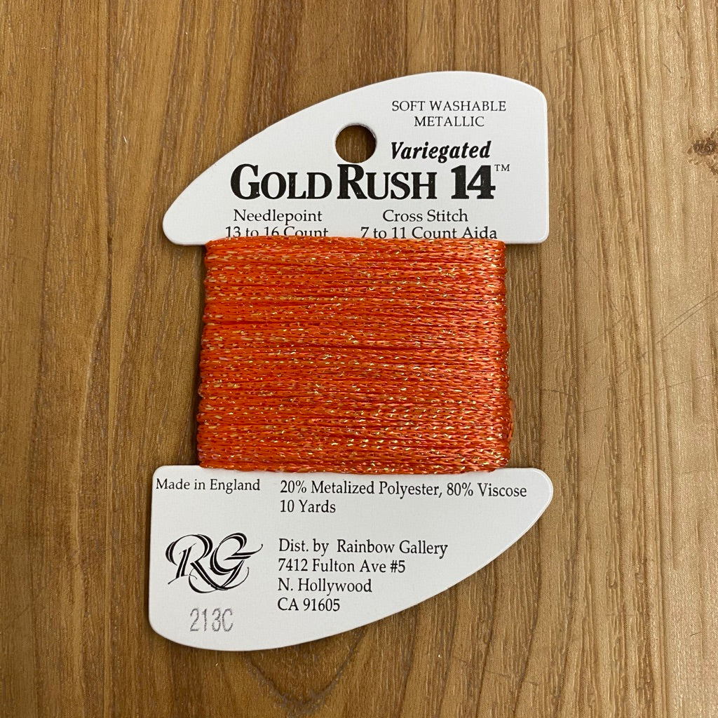 Gold Rush 14 213C Orange Shimmer