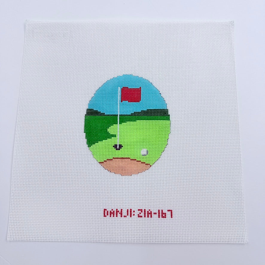 Golf Hole Canvas