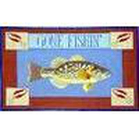 Gone Fishing Bass Canvas